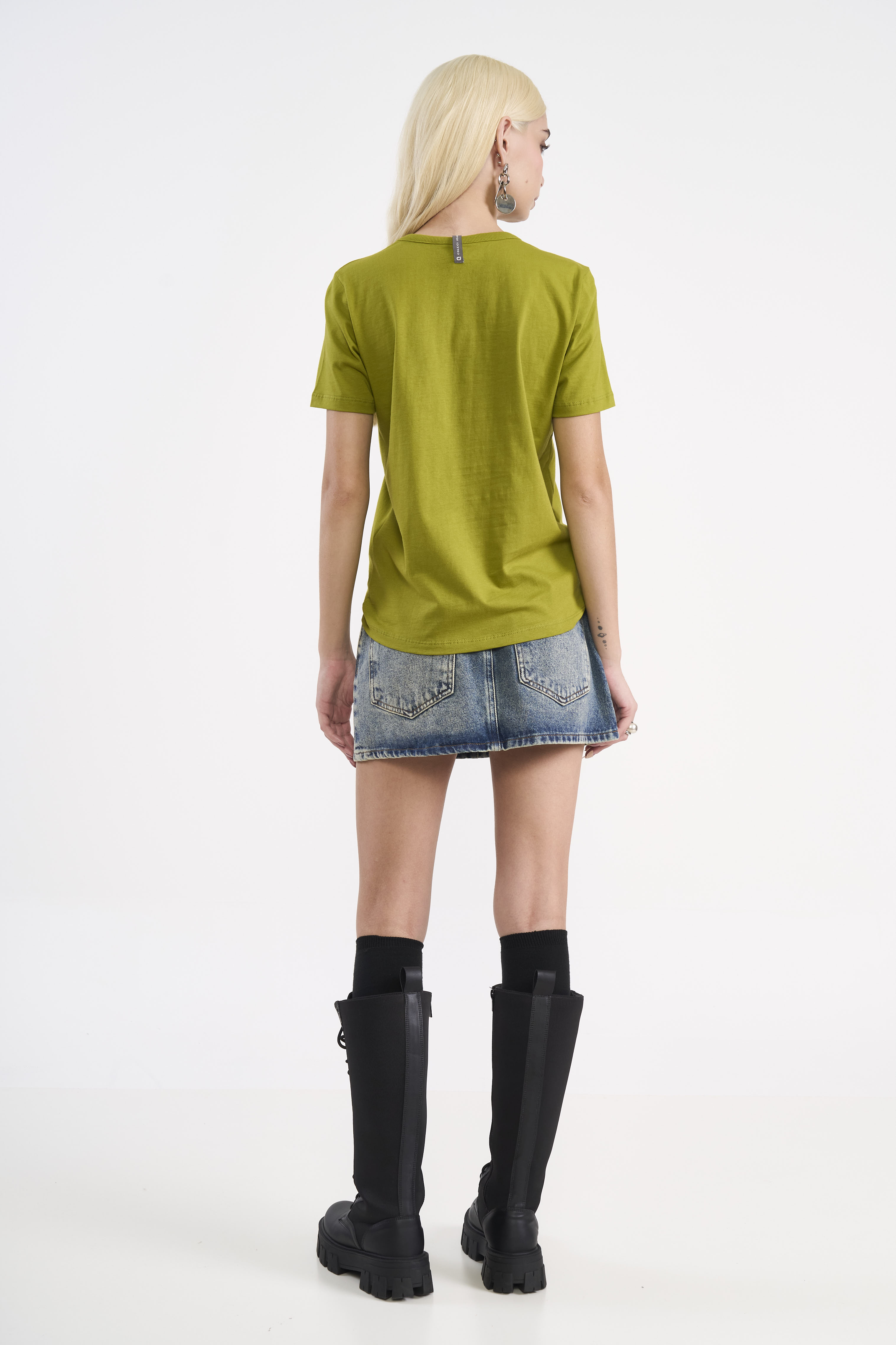 CAMISETA COLCCI JEANS GG VERDE BOOK