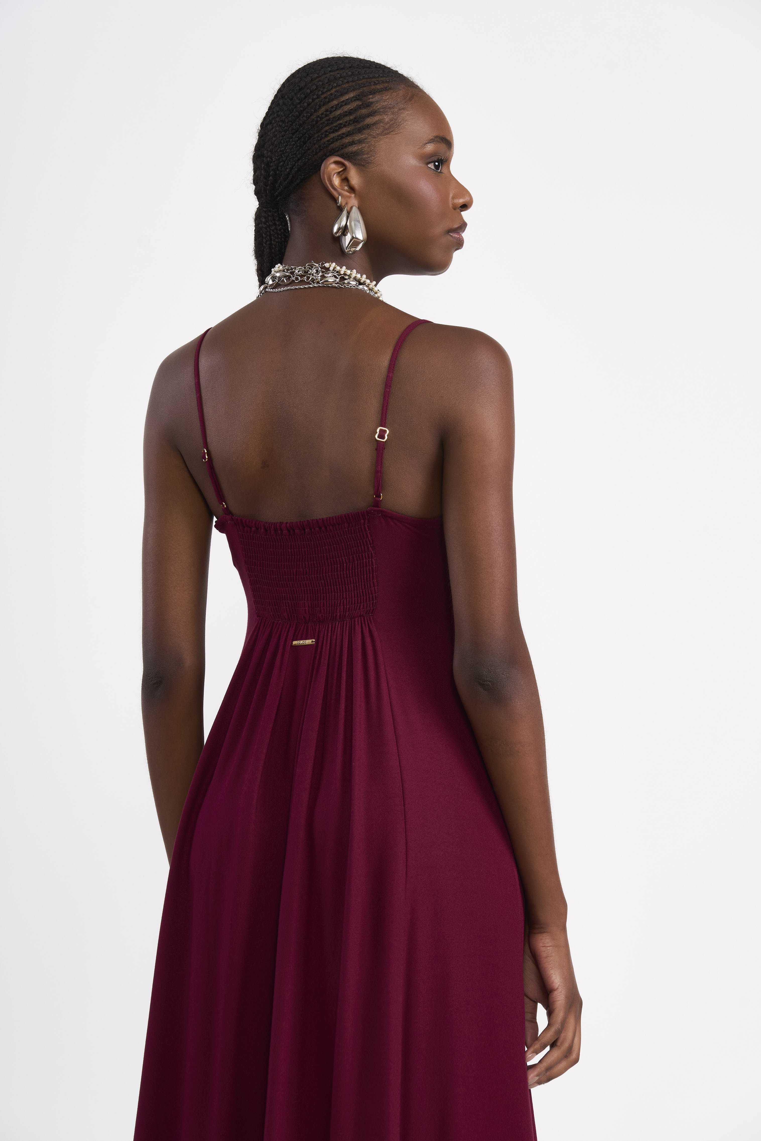 VESTIDO COLCCI P BORDO BLOODSTON
