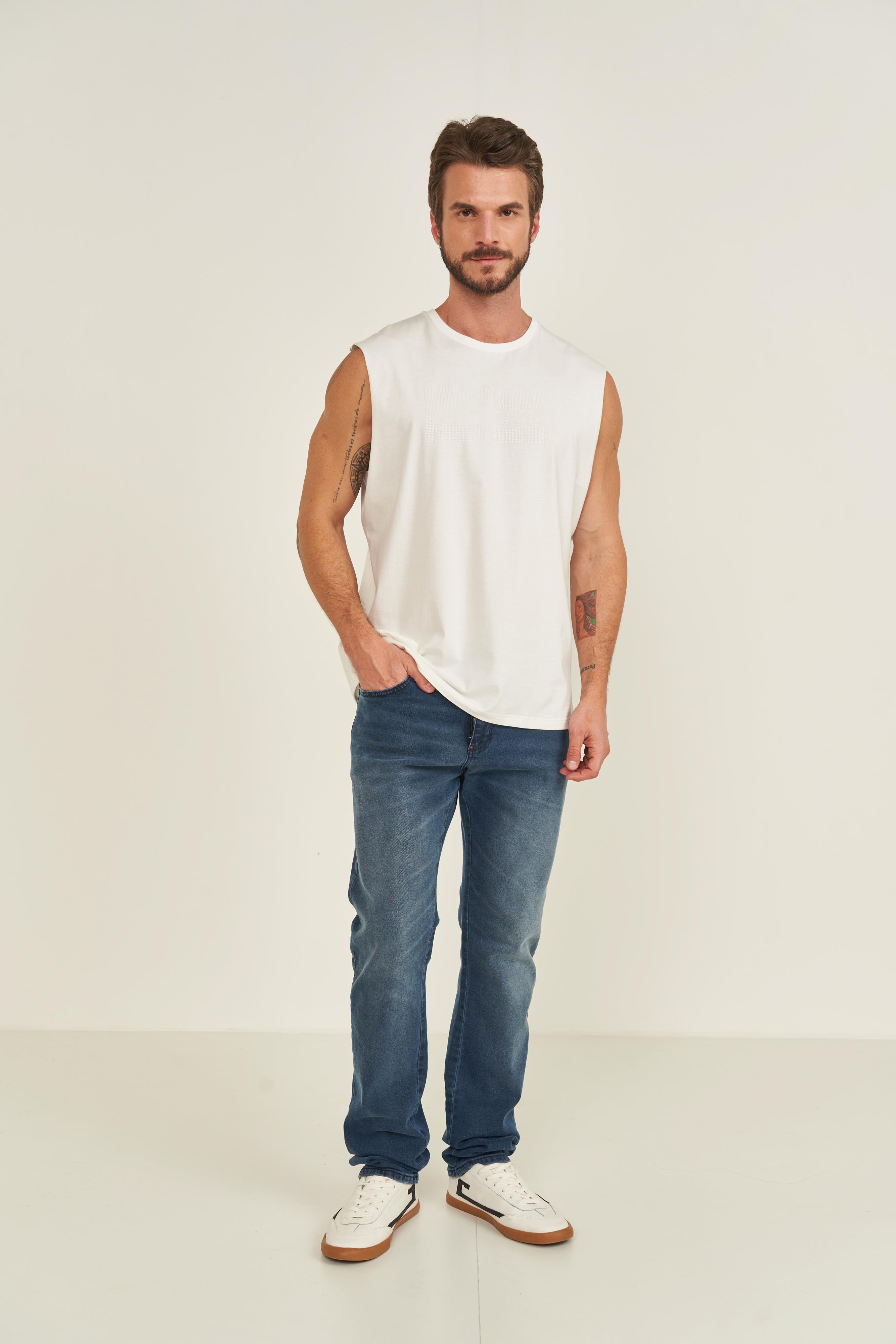 CALÇA JEANS COMFORT 36 INDIGO