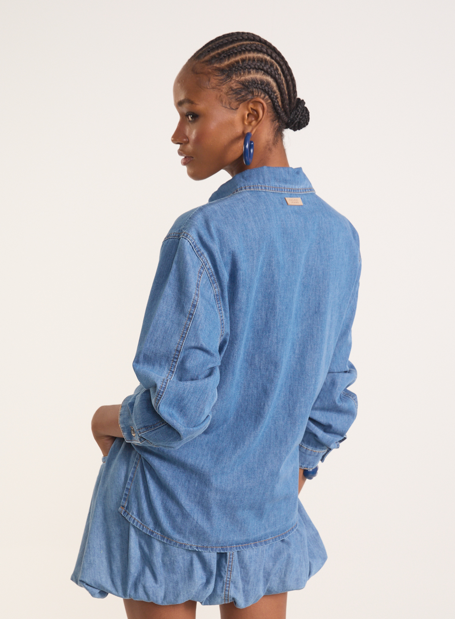 CAMISA JEANS G INDIGO