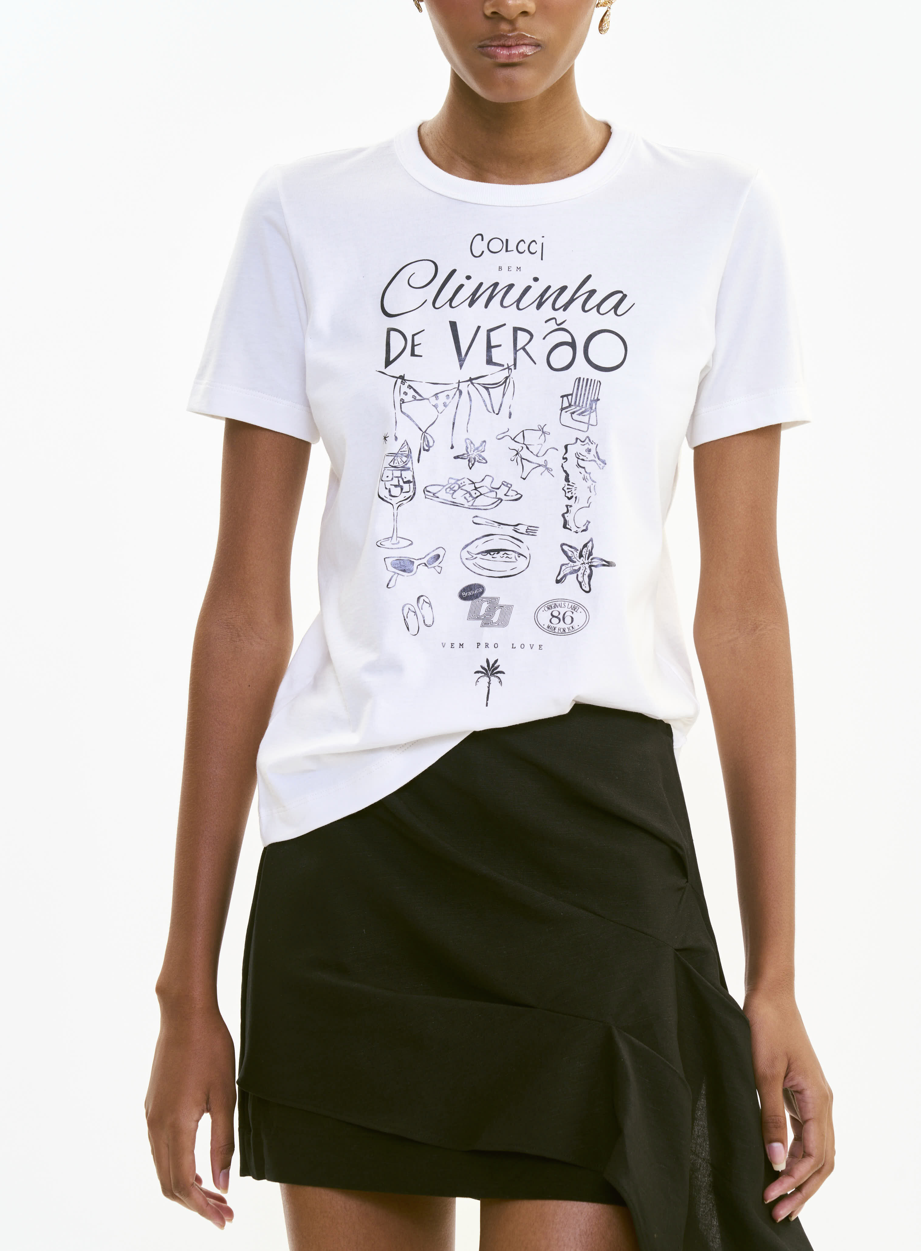 CAMISETA COLCCI G OFF SHELL