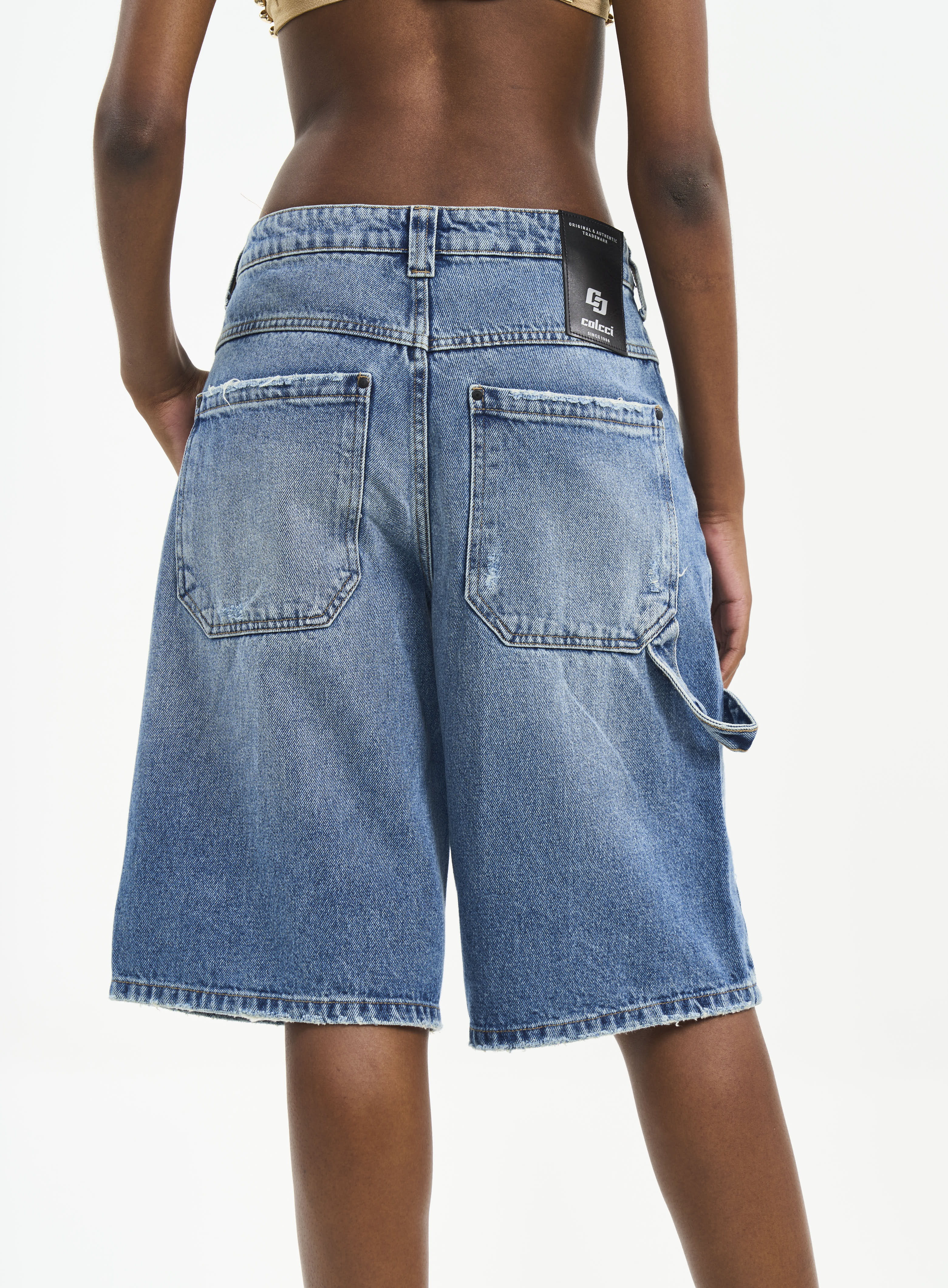 BERMUDA JEANS JADE 38 INDIGO