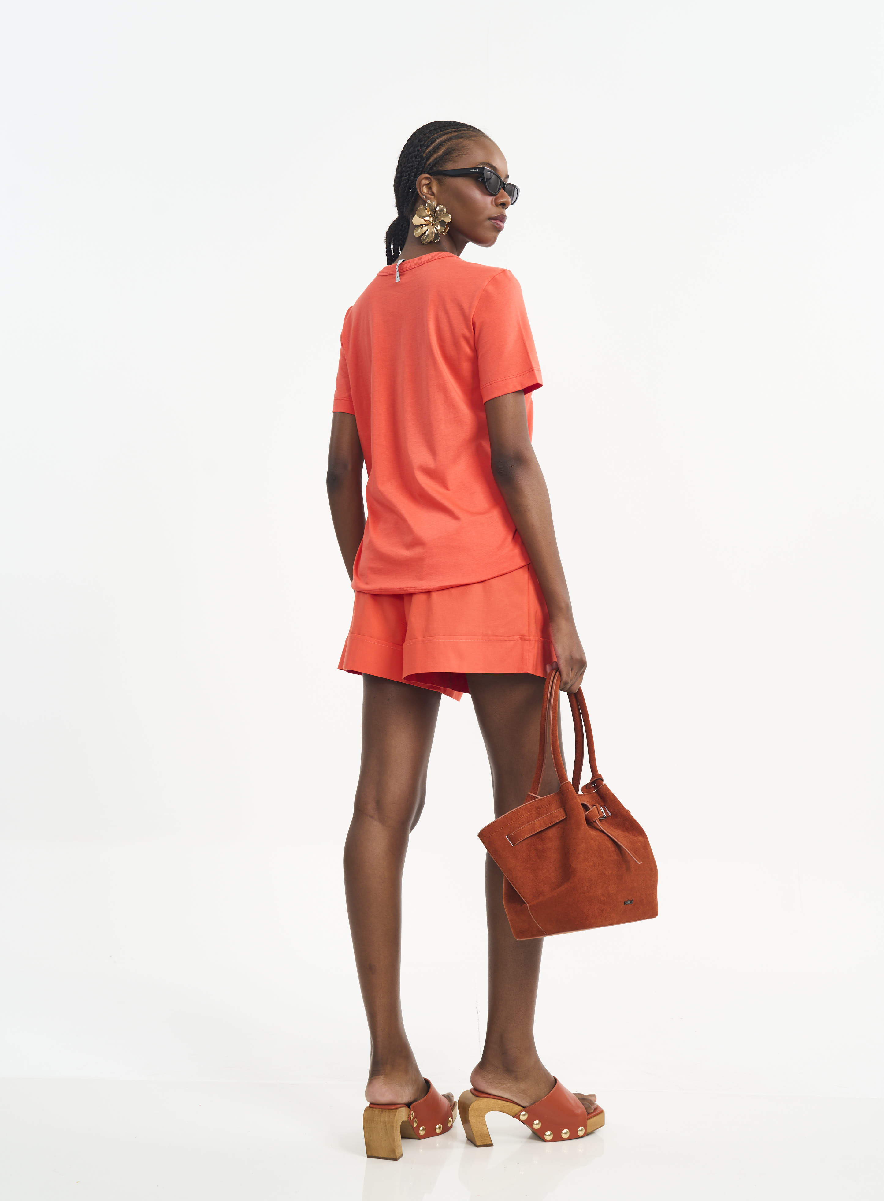 CAMISETA COLCCI M LARANJA UCELLO