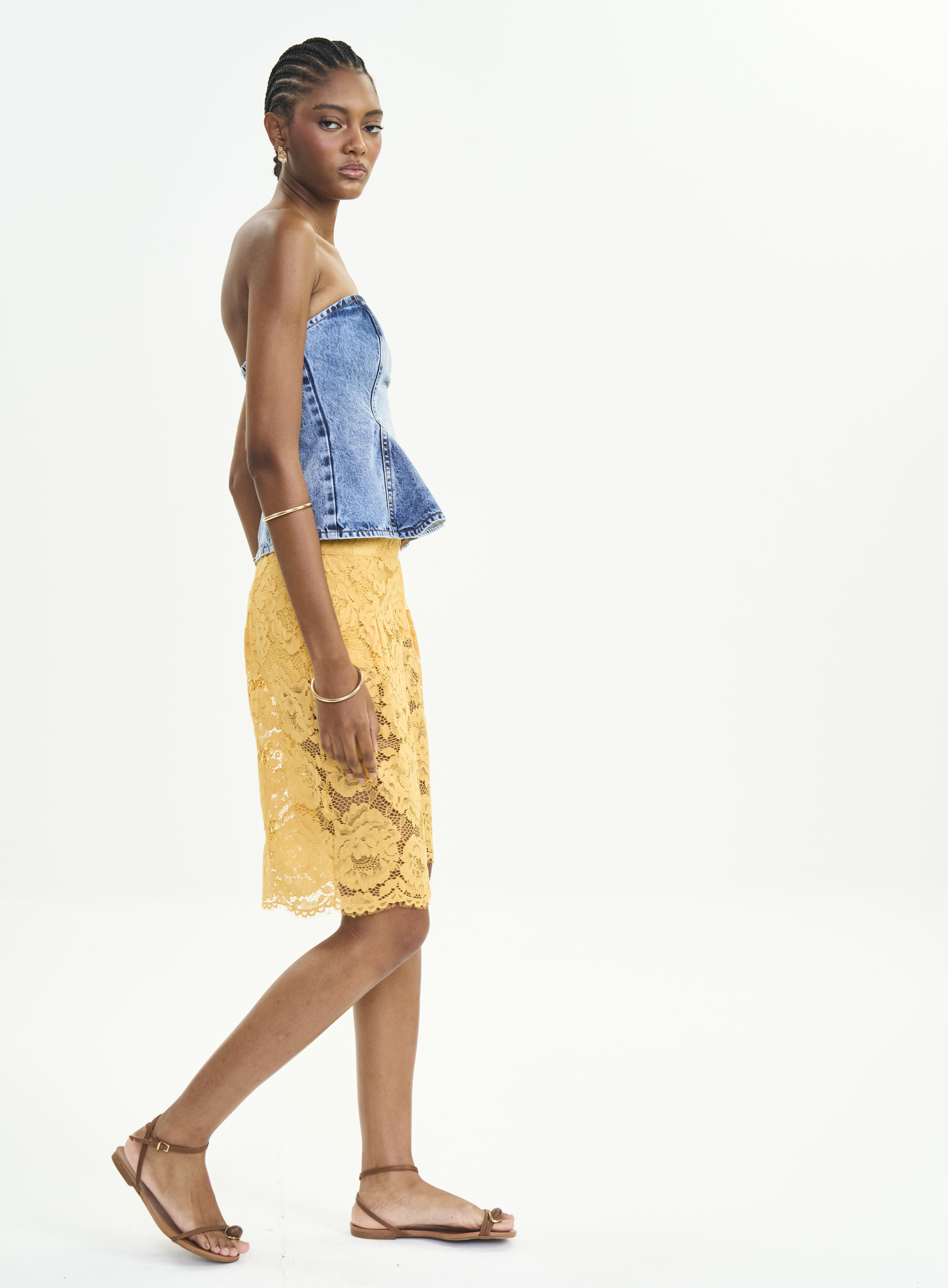 TOP JEANS M INDIGO