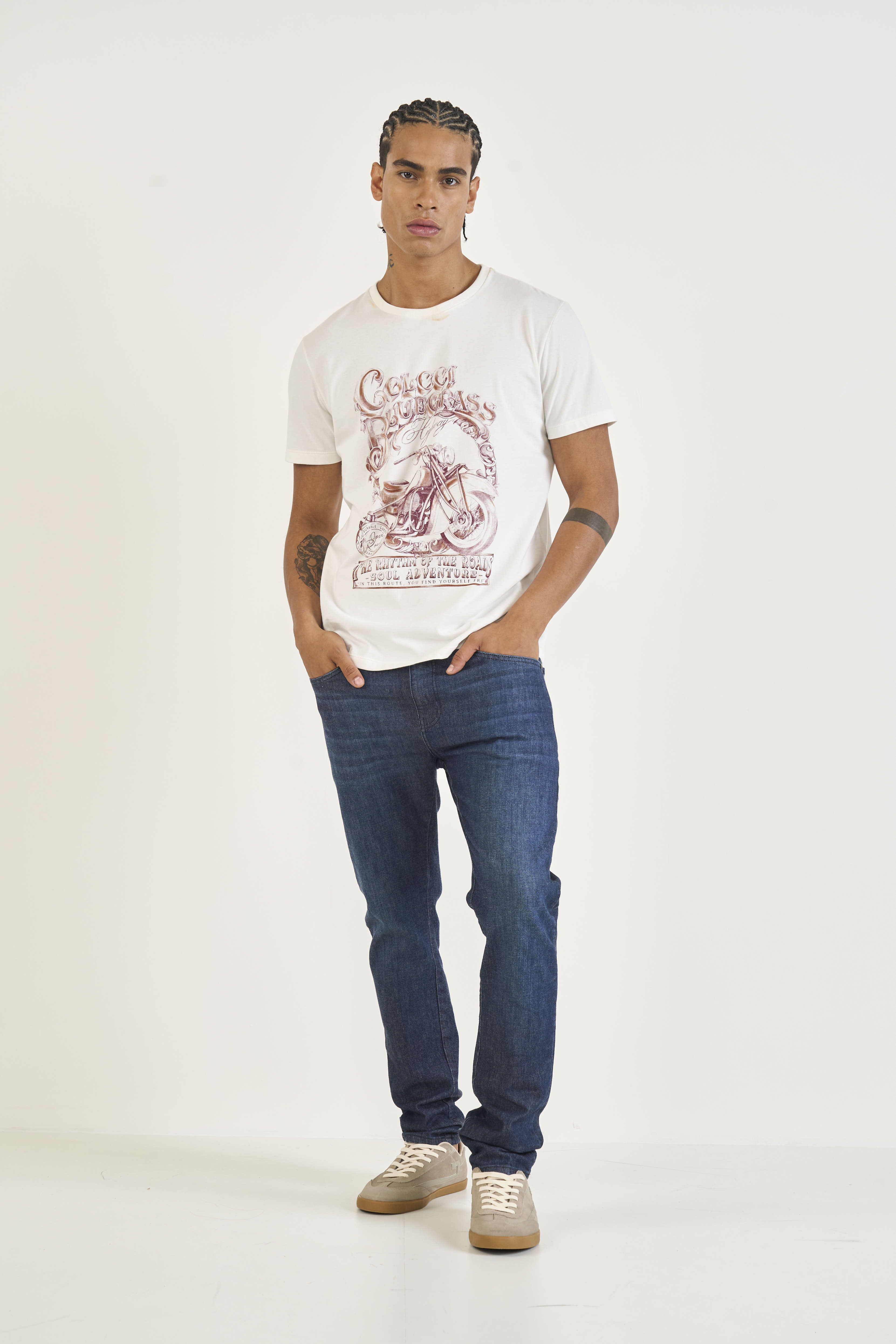 CAMISETA COLCCI P AZUL ZARCO