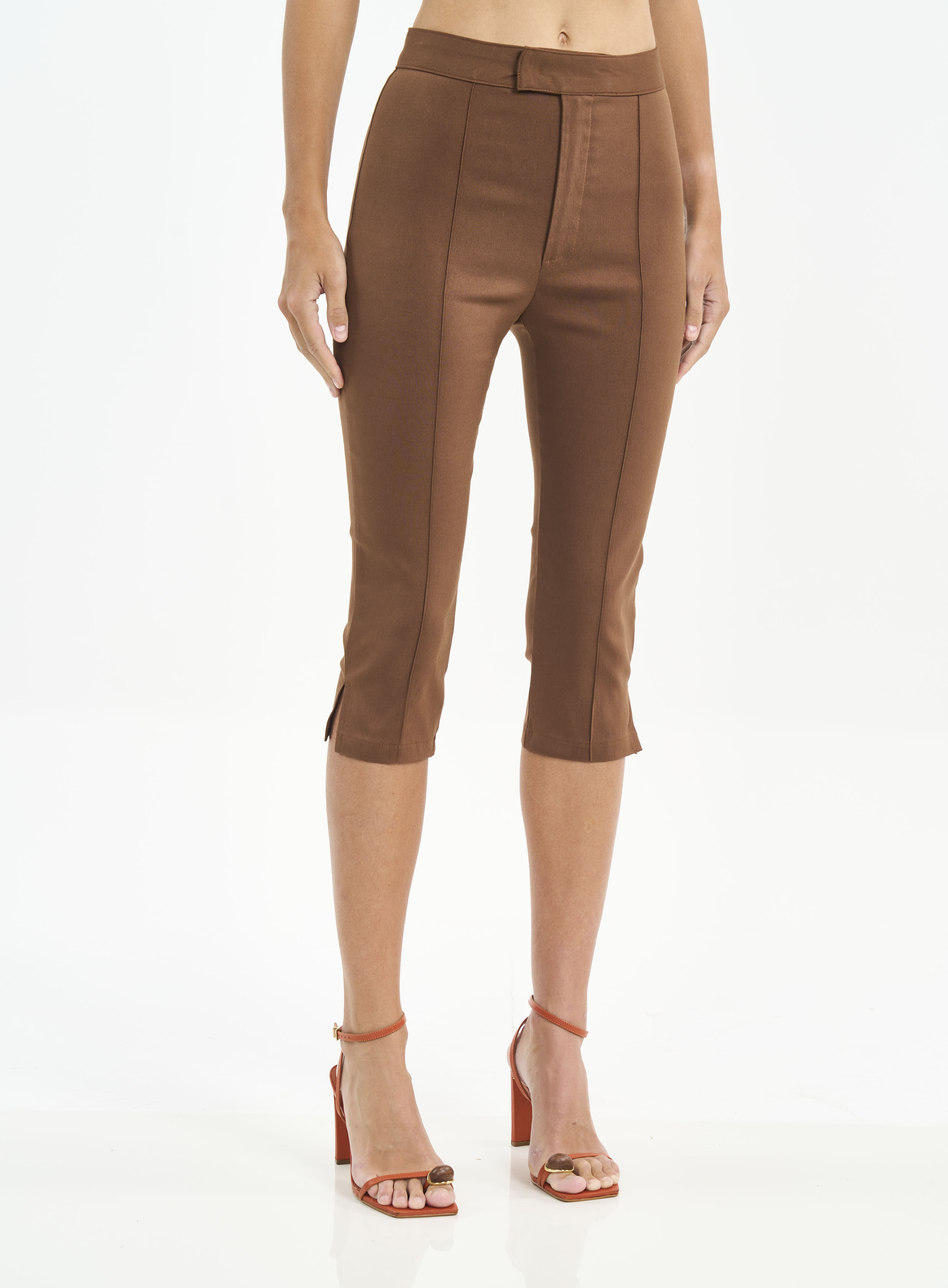 CALÇA COLCCI P MARROM TIRAMISU