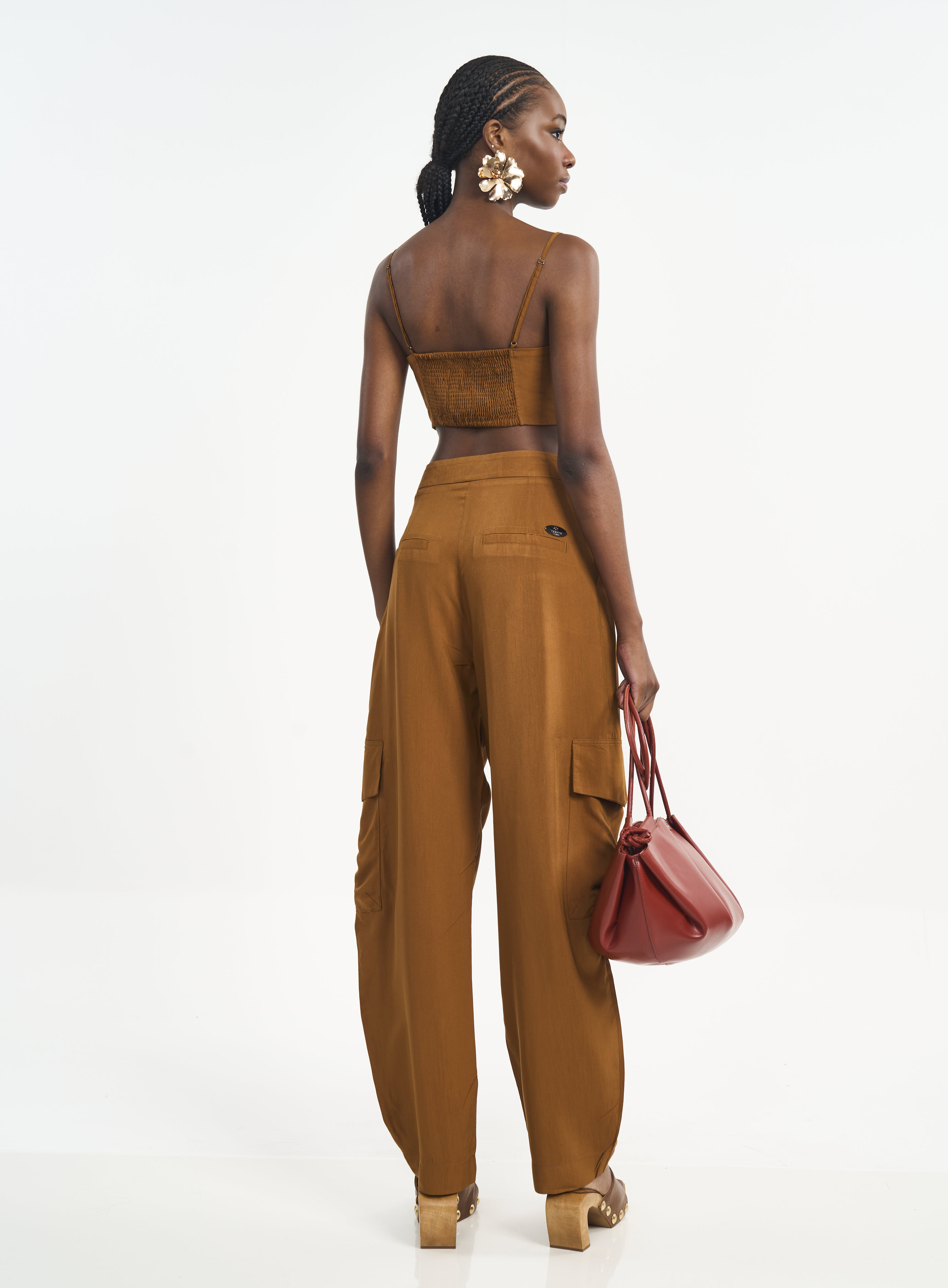 CALÇA COLCCI M MARROM DROME
