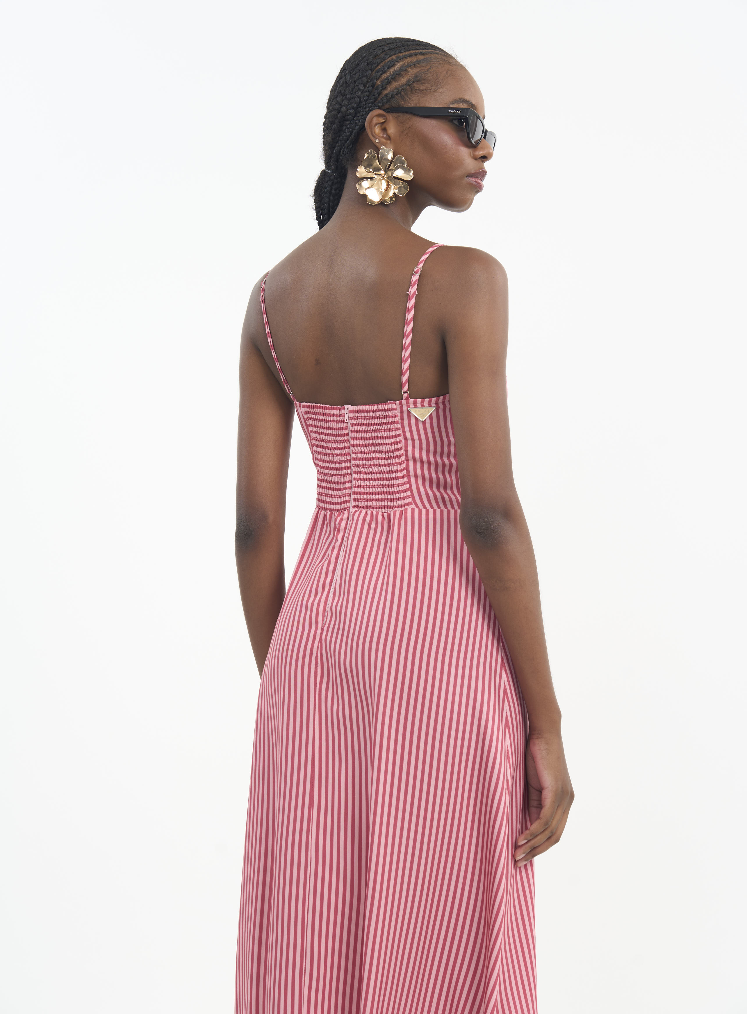 VESTIDO LISTRADO P LISTRADO PINK
