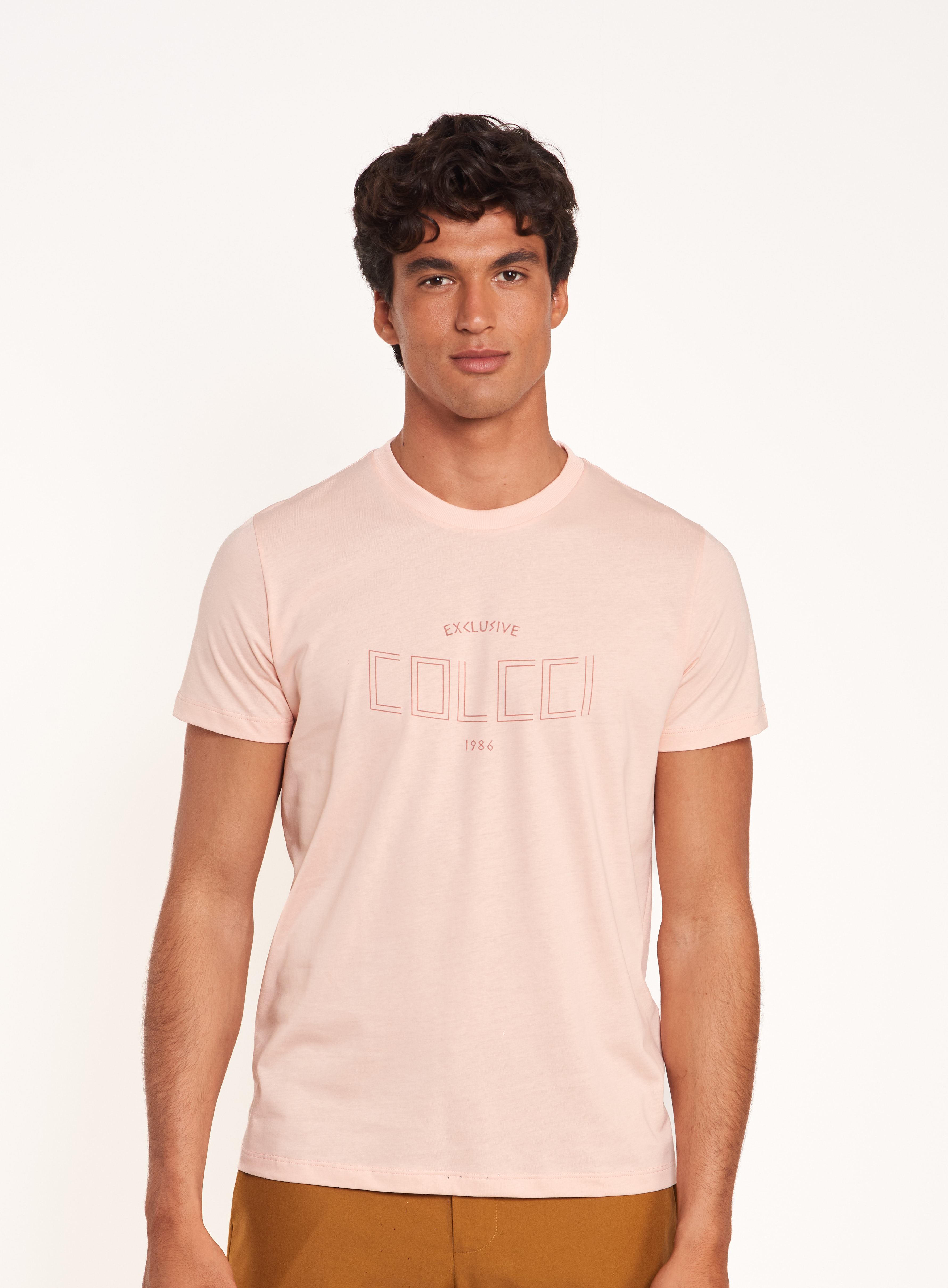 CAMISETA COLCCI G MARROM CARVALHO