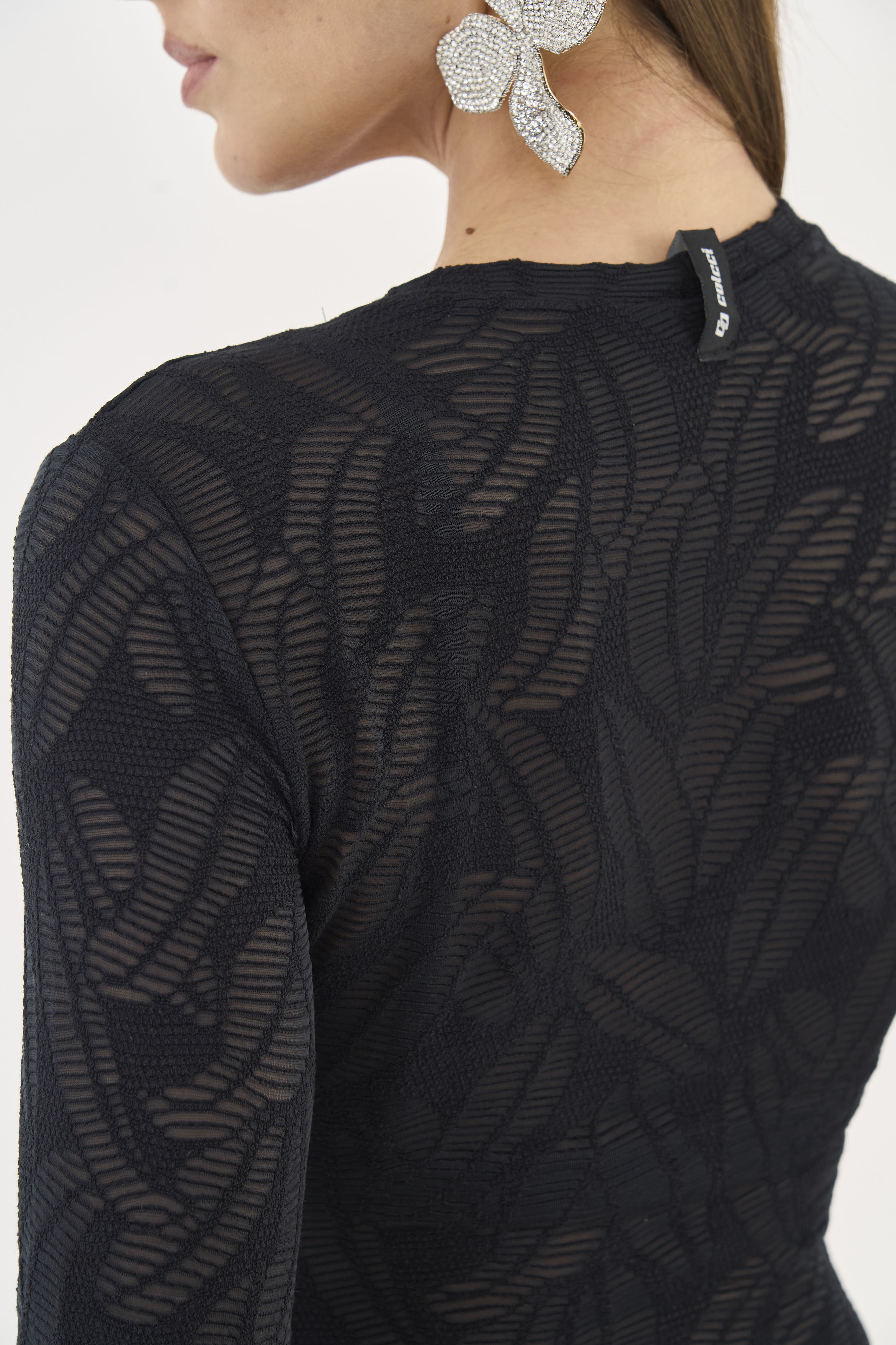 BLUSA COLCCI P PRETO