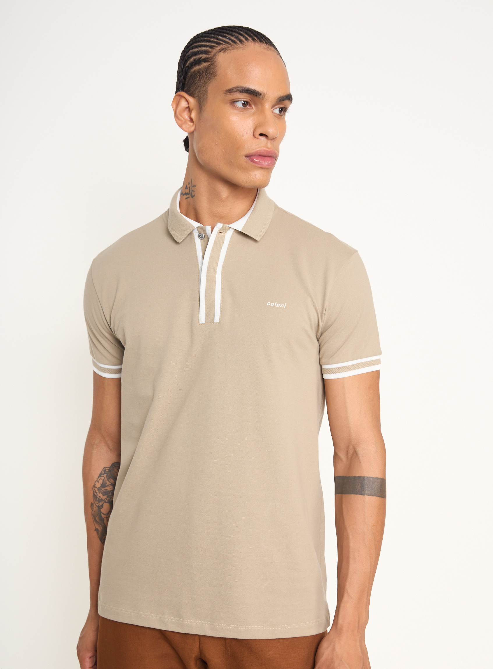 POLO COLCCI G BEGE BISQUET