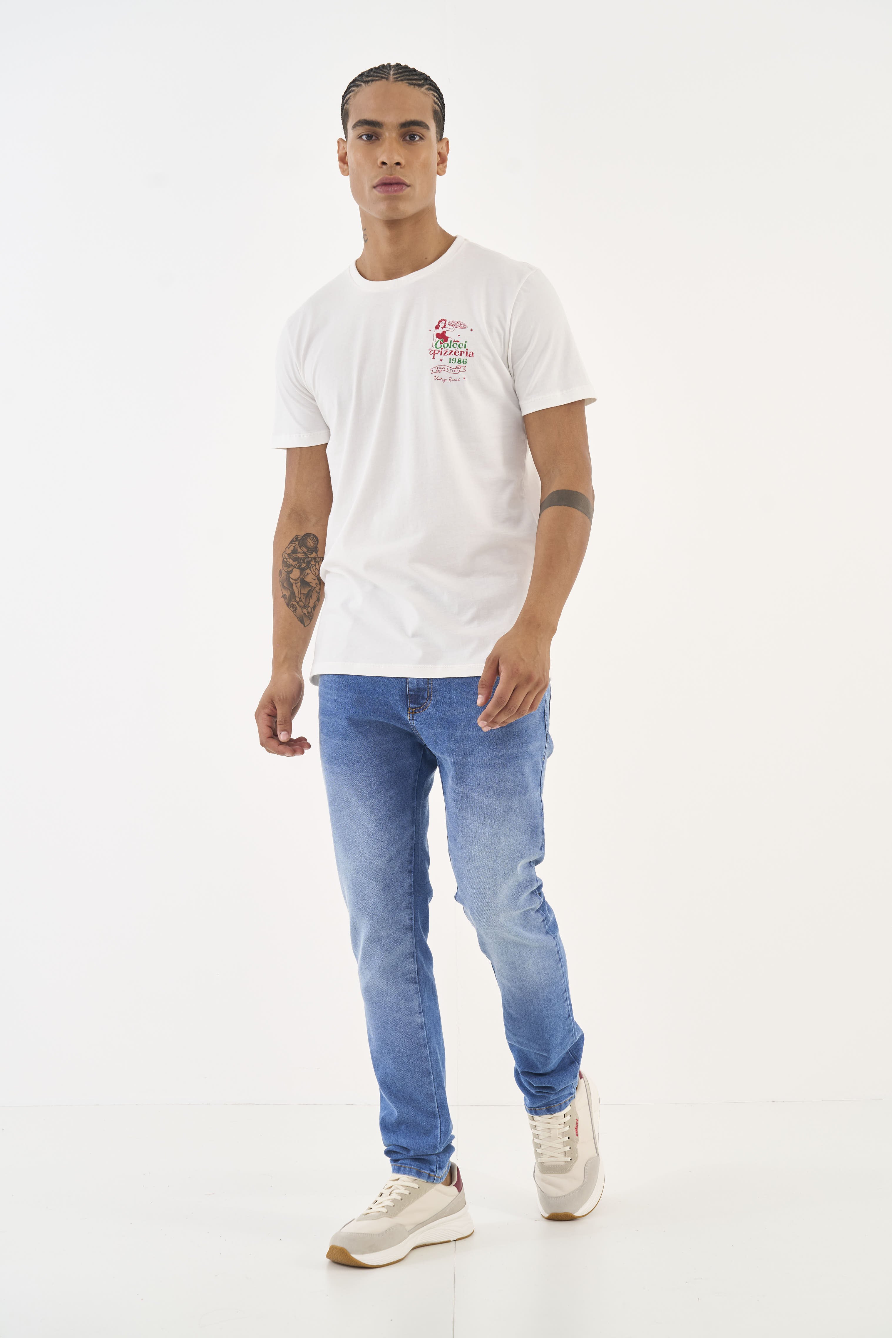 CALÇA JEANS NEW FELIPE 46 INDIGO