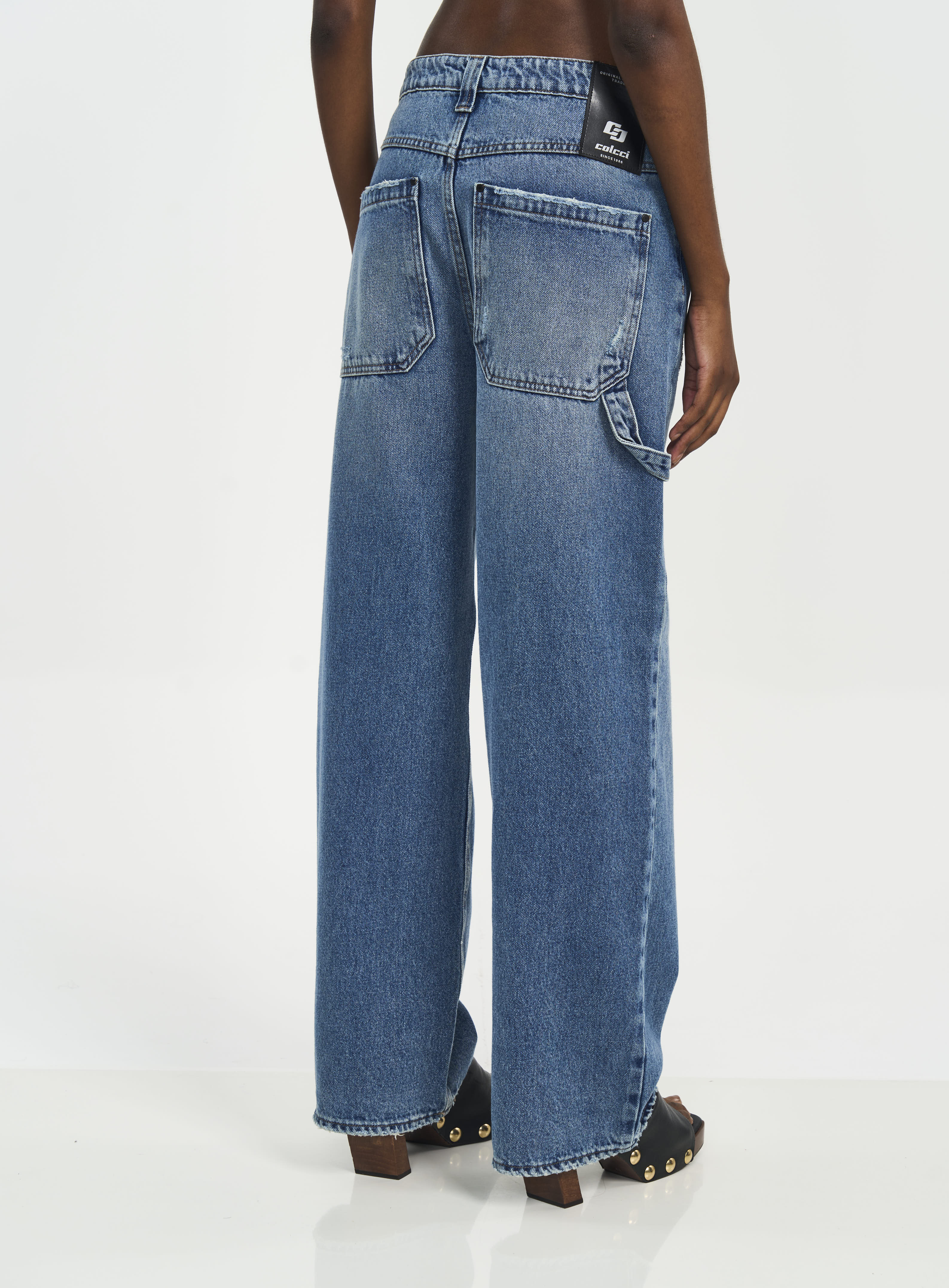 CALÇA JEANS BRUNA LOW 38 INDIGO