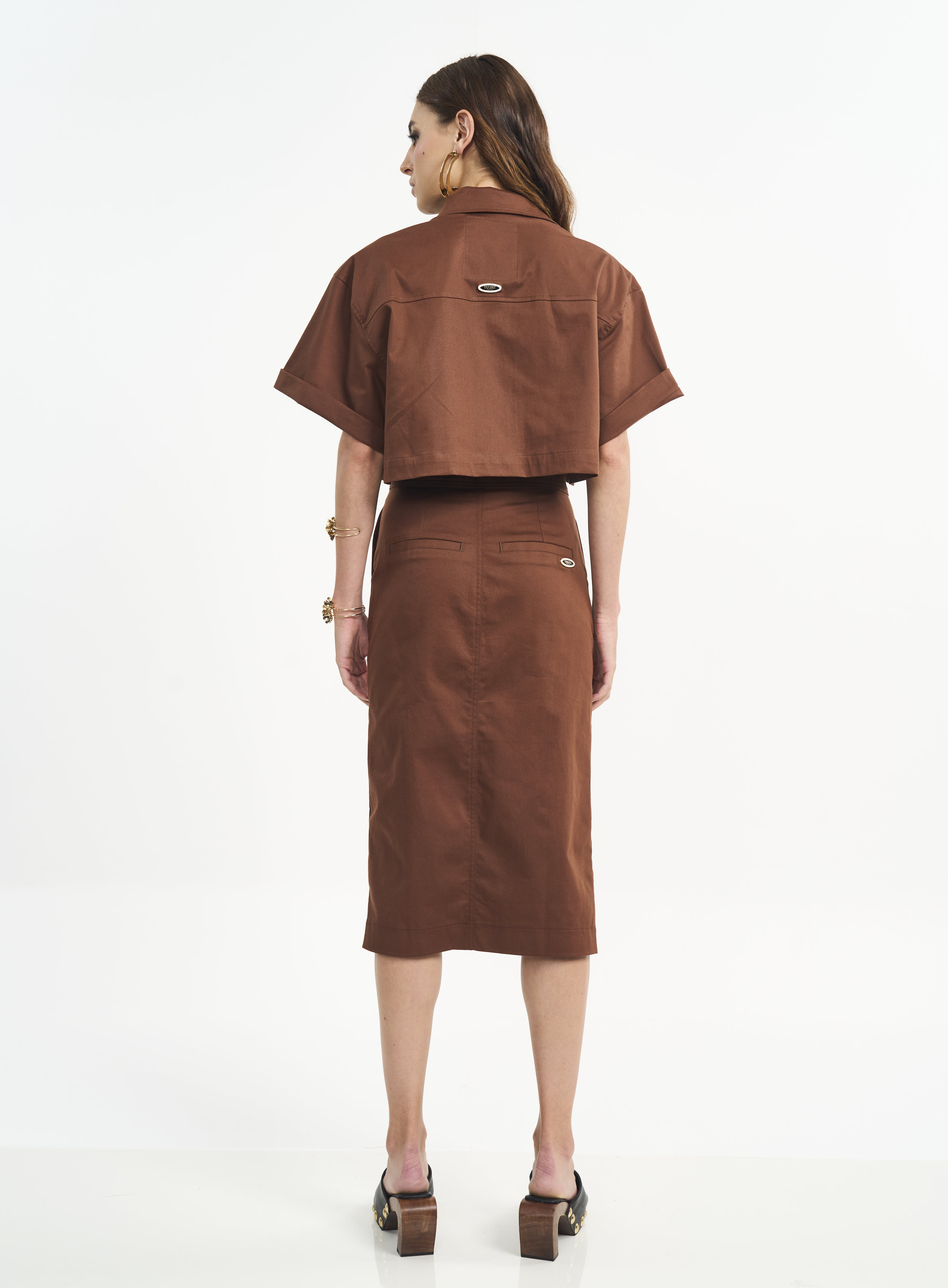 JAQUETA COLCCI P MARROM TIRAMISU