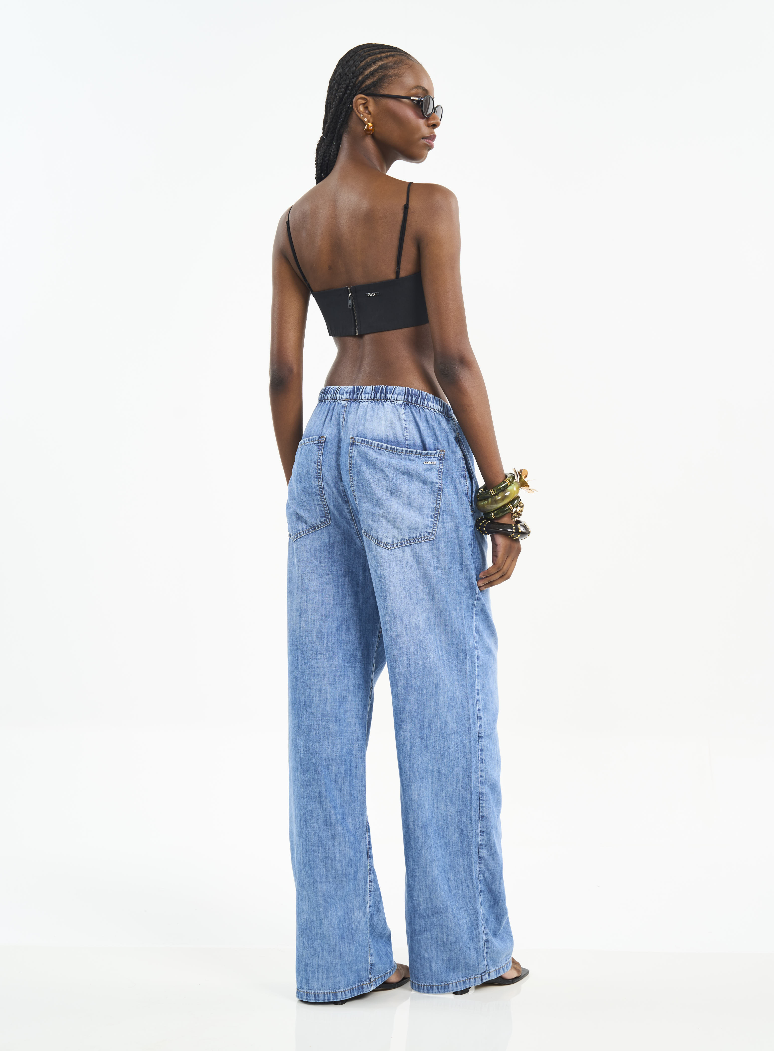 CALÇA JEANS BRUNA LOW 36 INDIGO