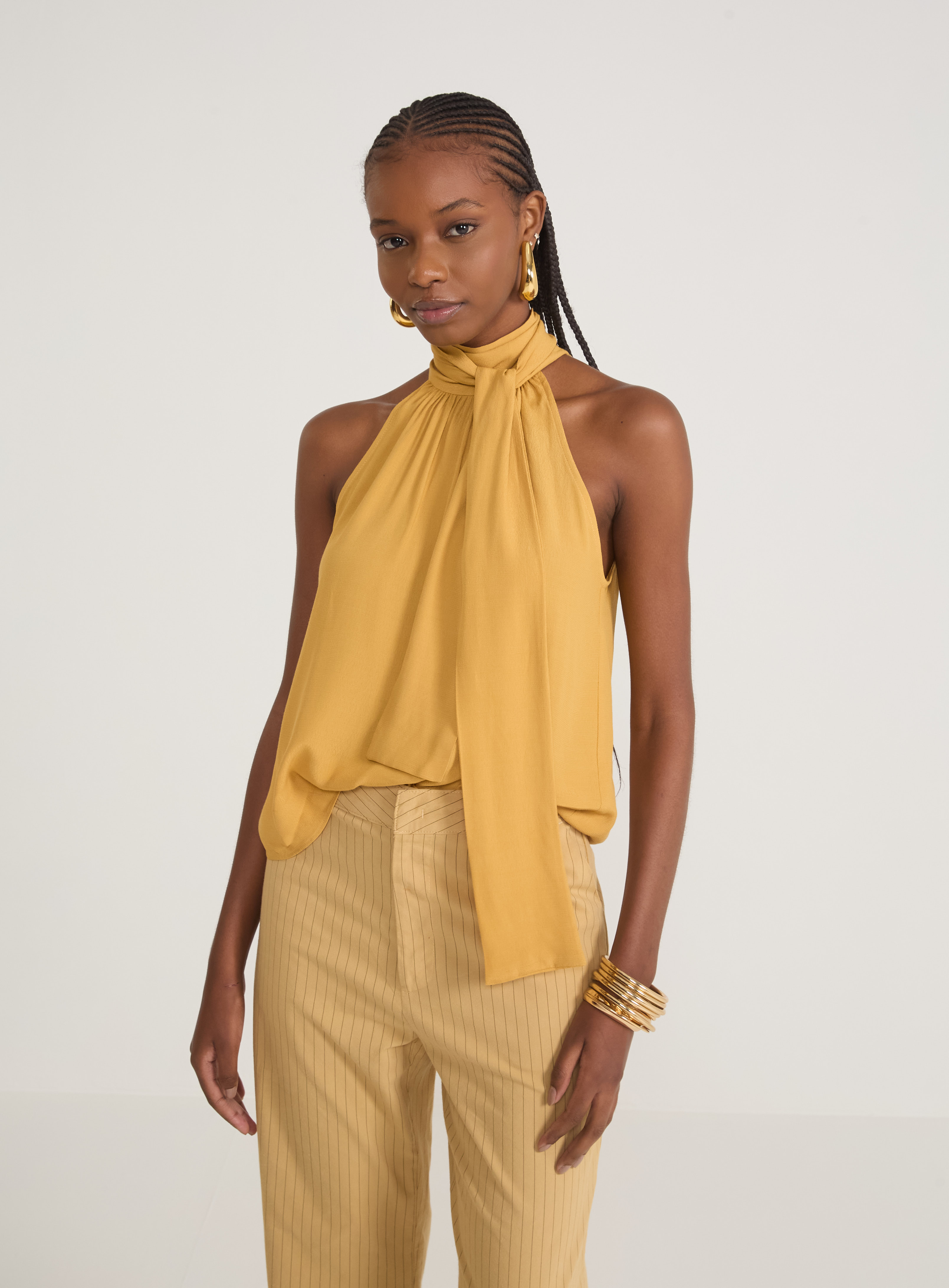 BLUSA COLCCI PP BEGE FLAVO