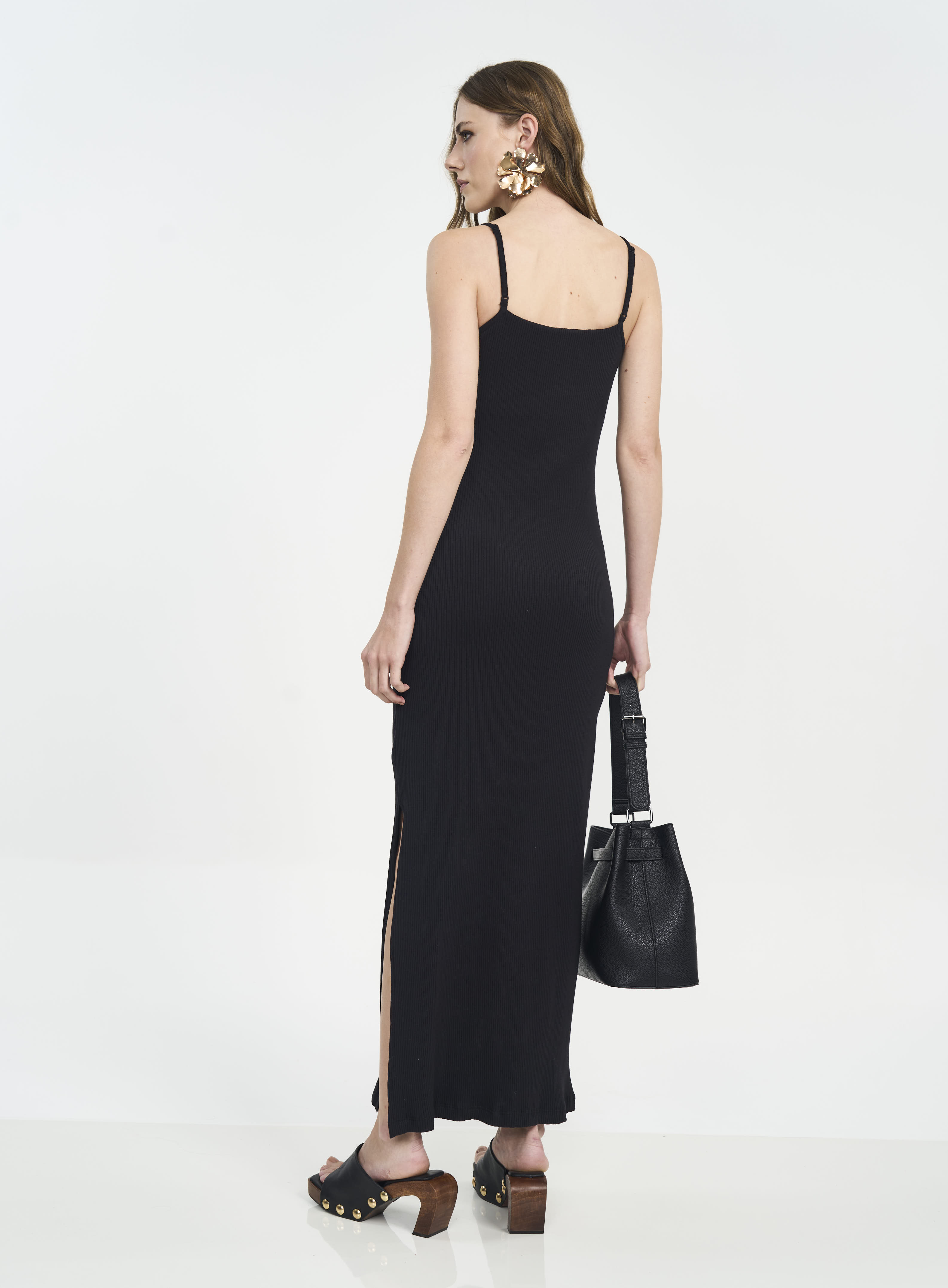 VESTIDO COLCCI M MARROM DROME