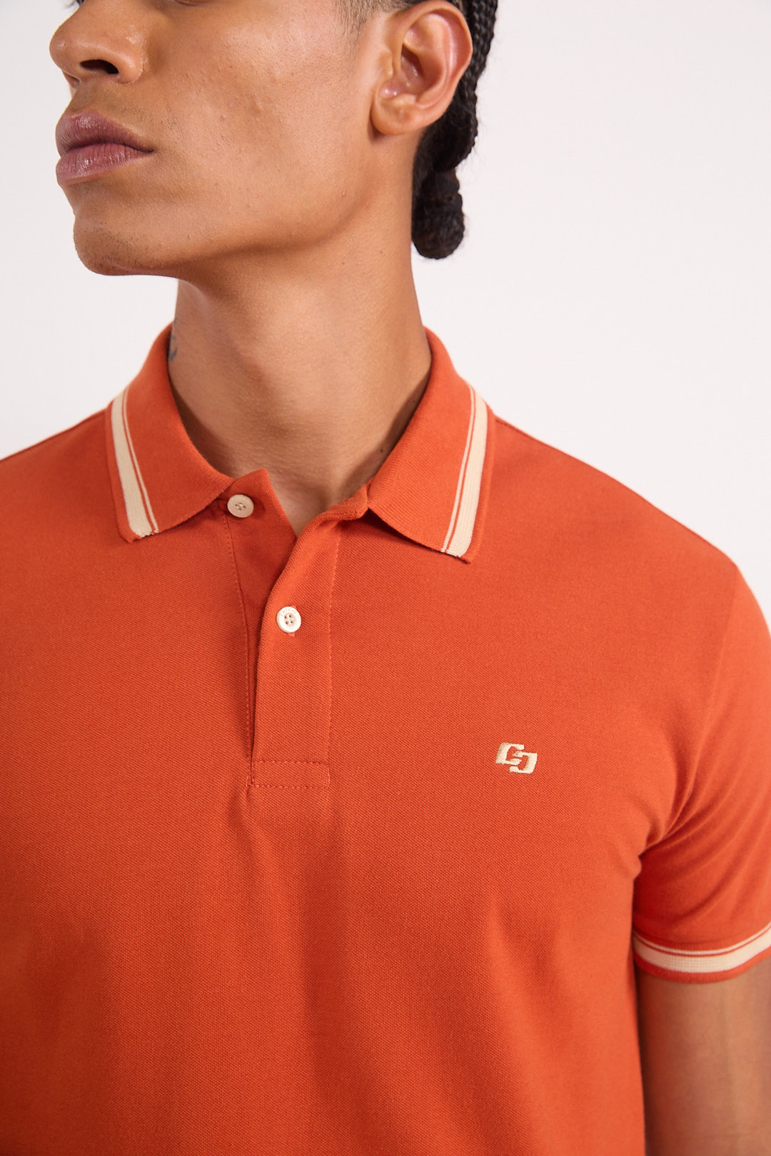 POLO COLCCI G LARANJA GINGER