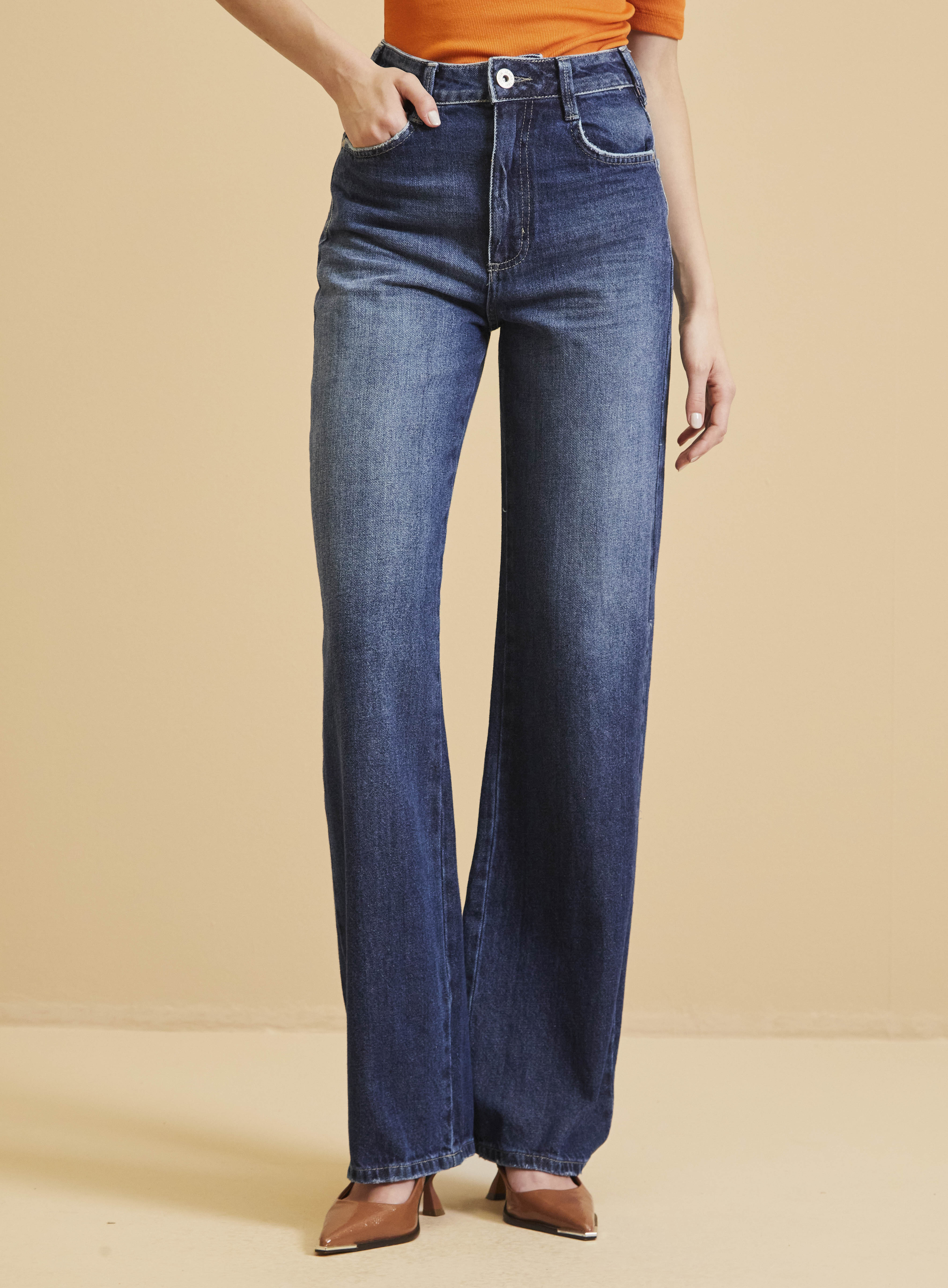 CALÇA JEANS BELLA 38 INDIGO