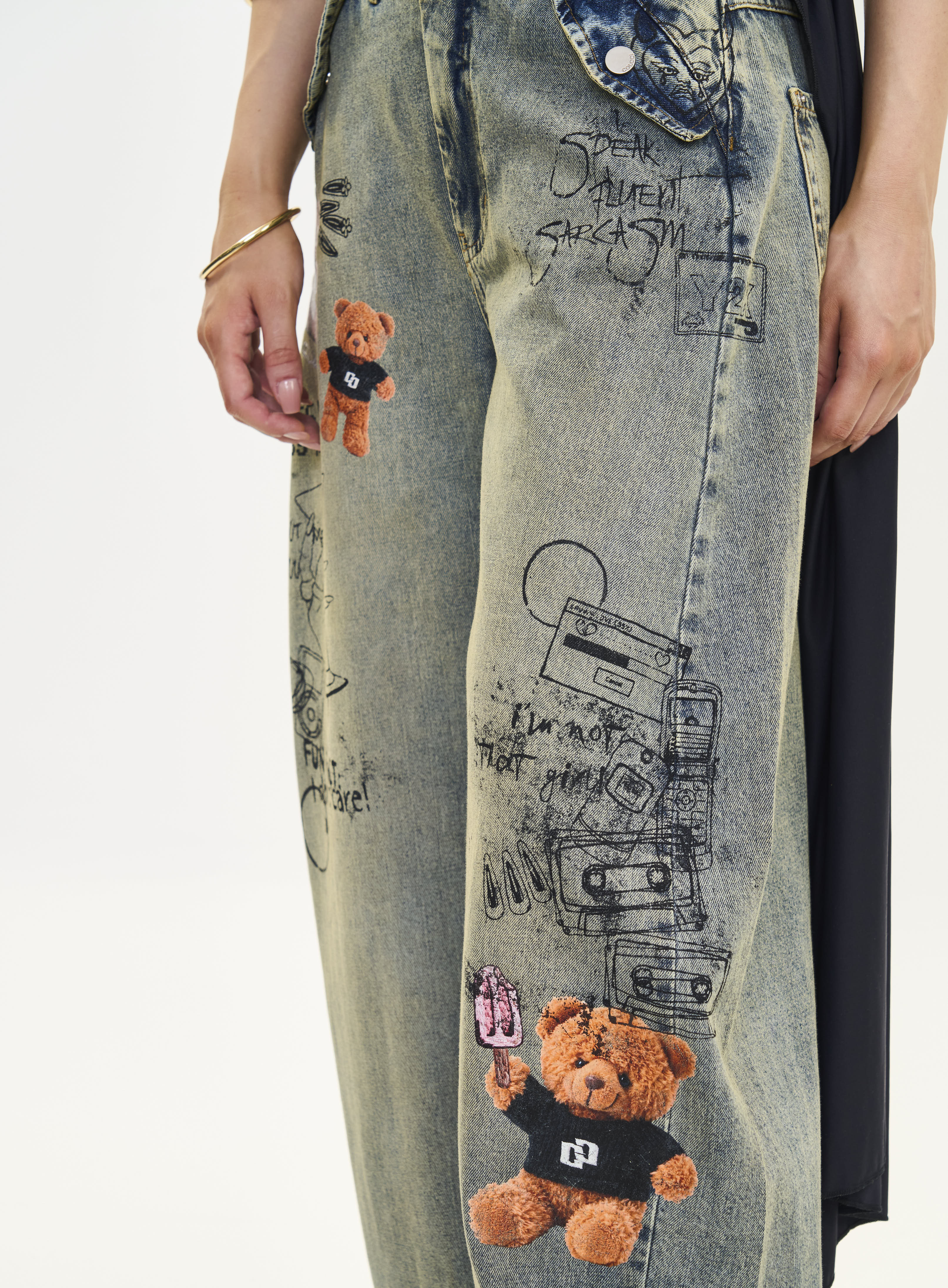 CALÇA JEANS BARRIL 34 INDIGO