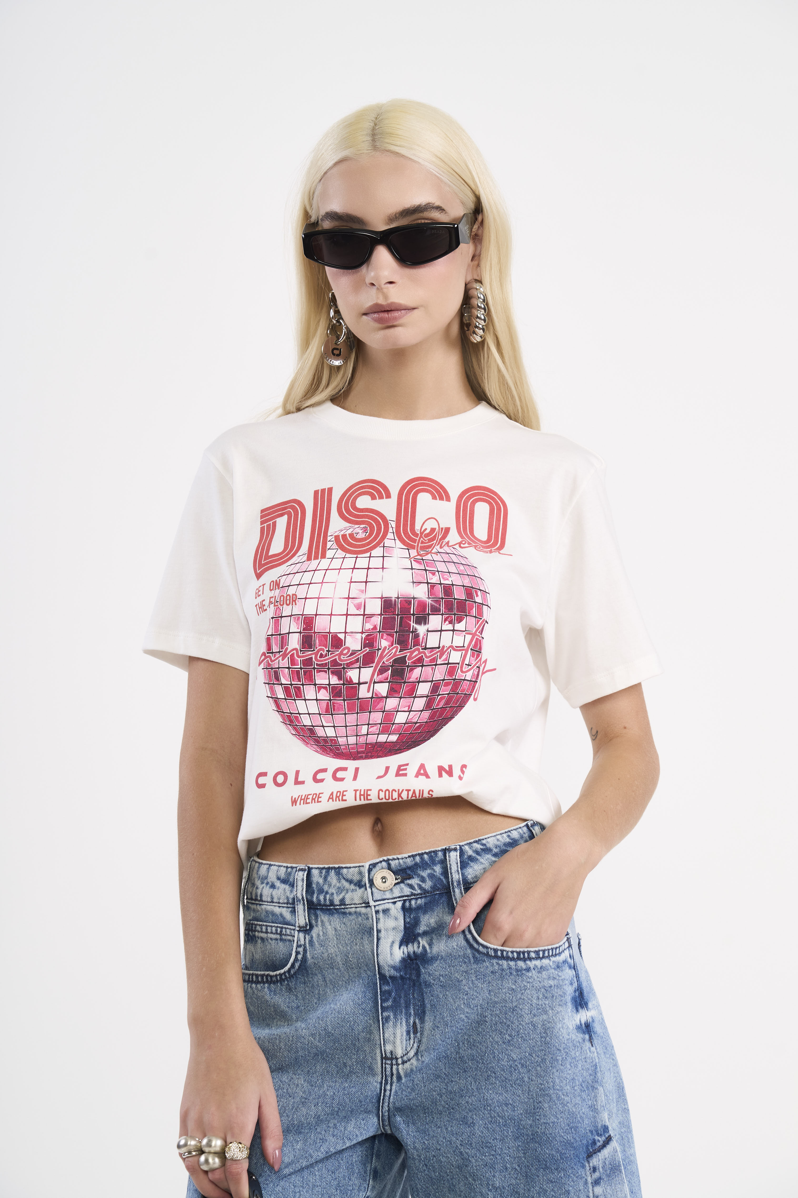 CAMISETA COLCCI JEANS GG OFF SHELL