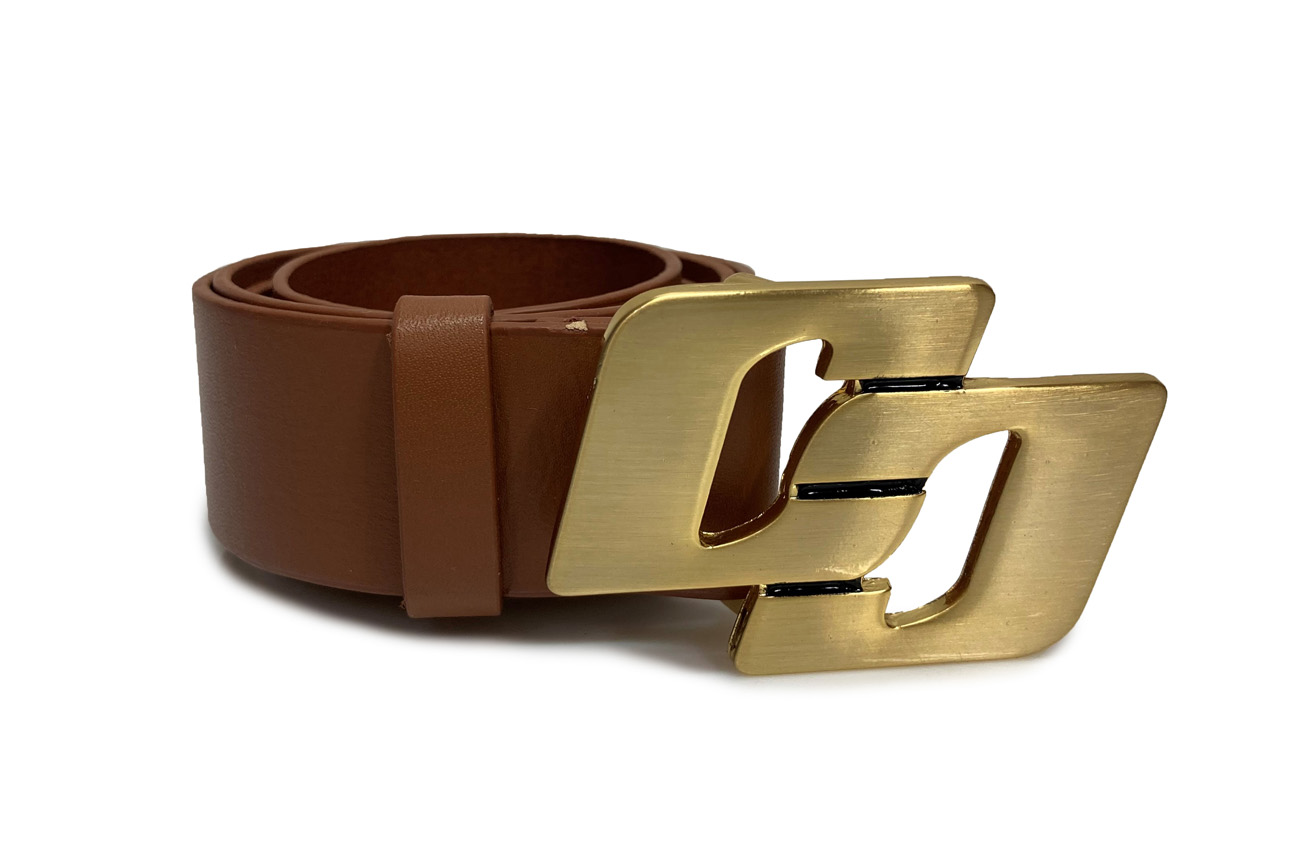 CINTO COLCCI FEM DUPLO C G / OURO 100 BORDO BLOODS