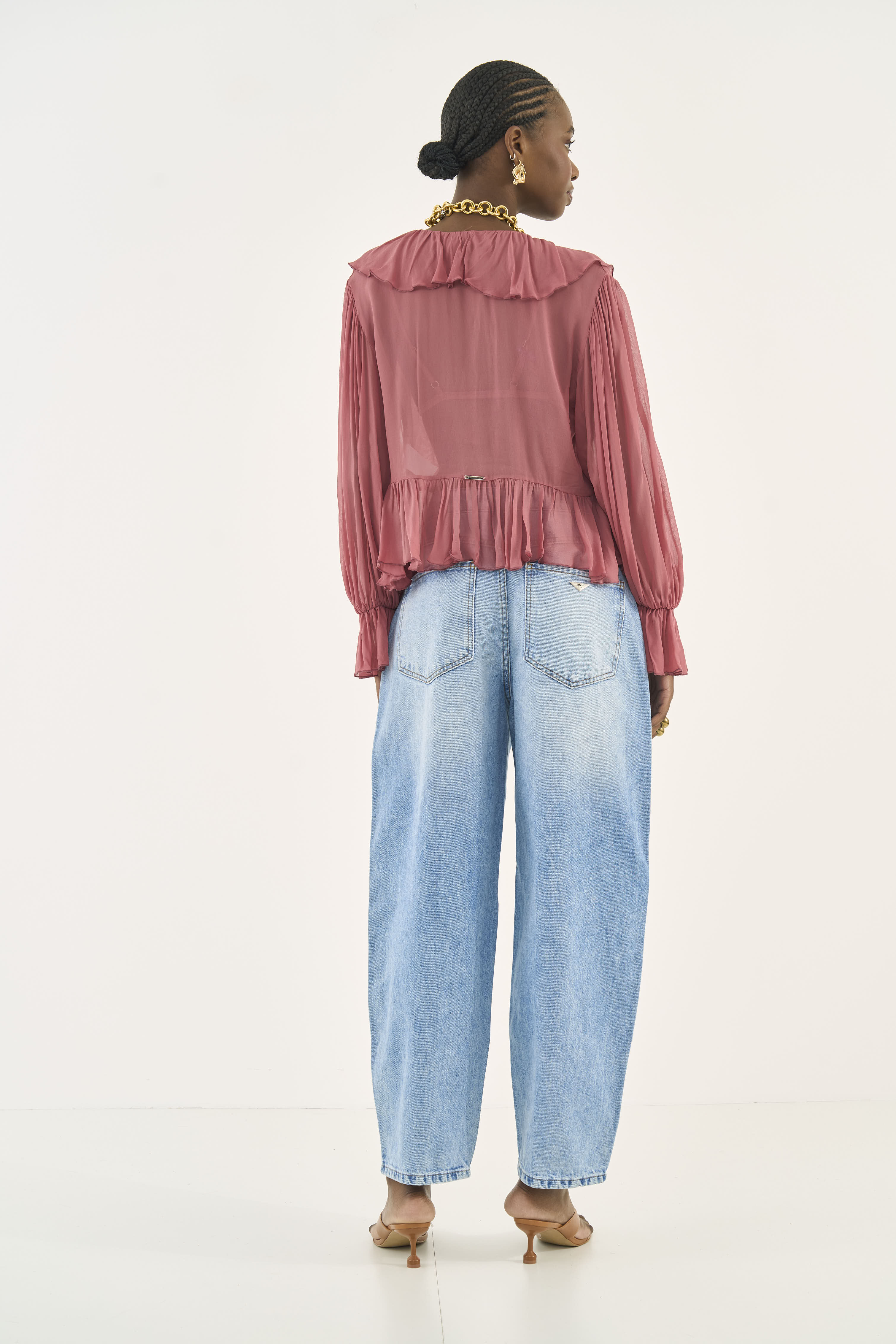 CALÇA JEANS JOANA BARRIL 34 INDIGO