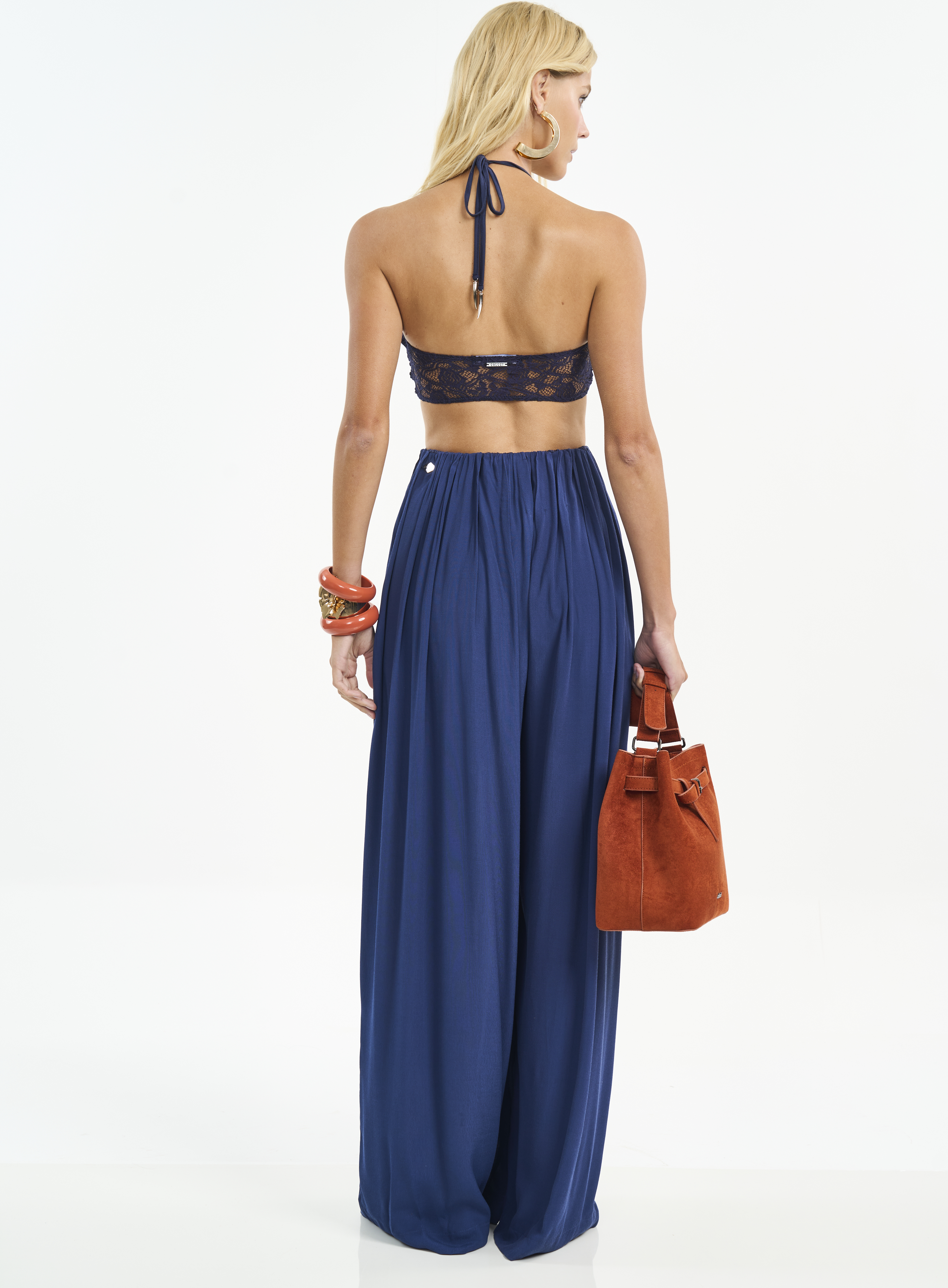 TOP RENDA M AZUL OLYMPIC
