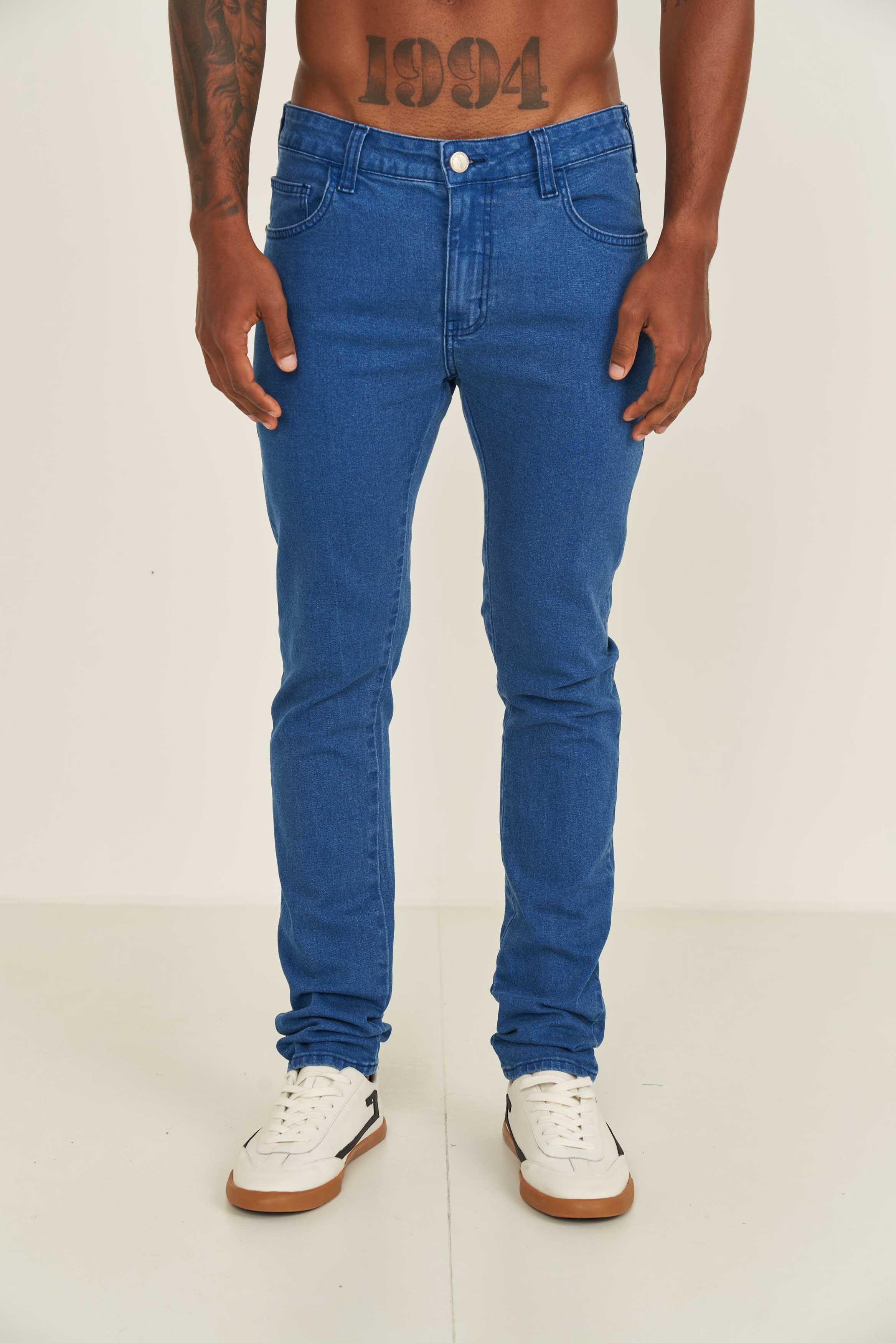 CALÇA JEANS FELIPE 38 INDIGO