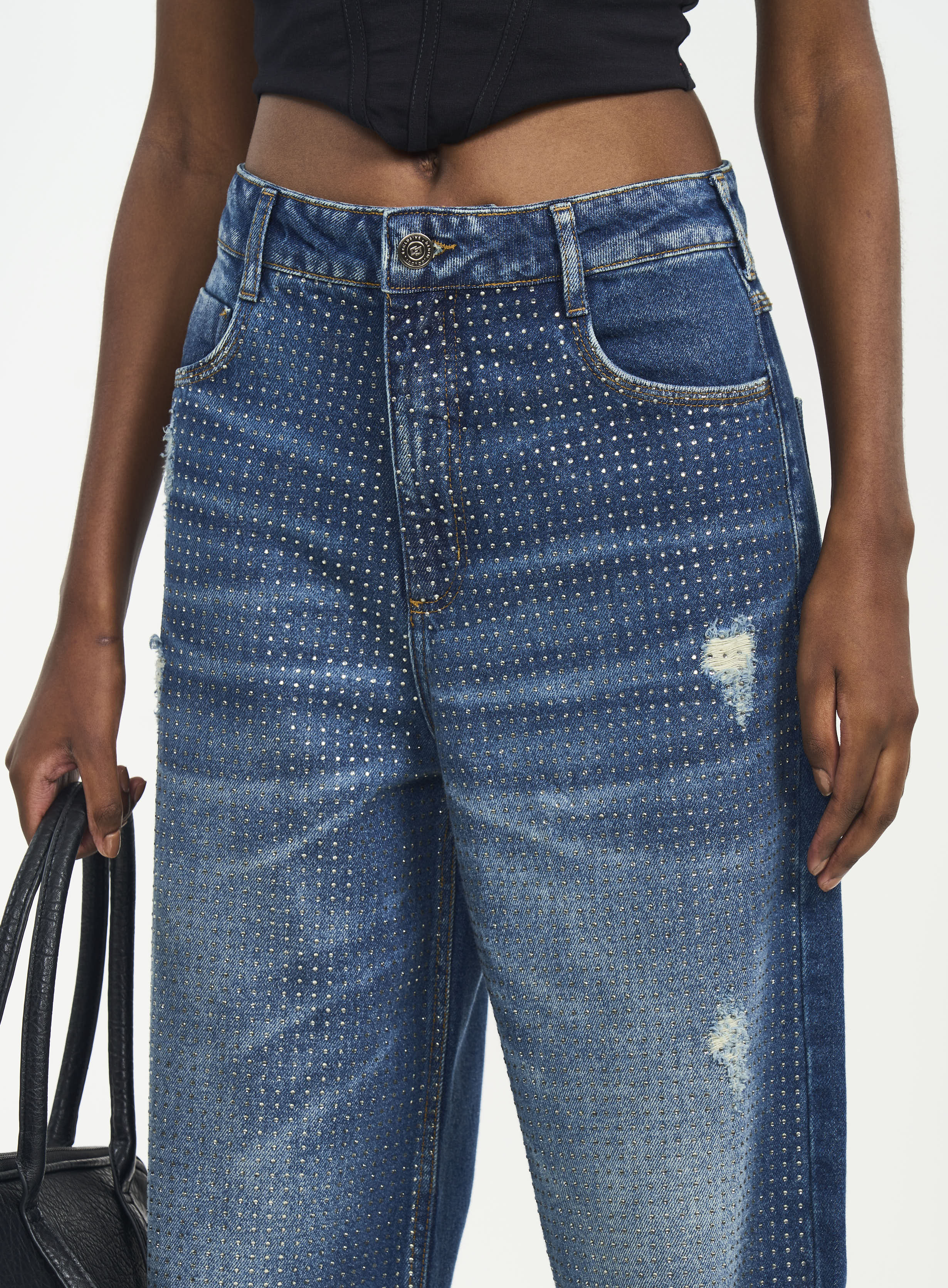 CALÇA JEANS BRUNA LOW 36 INDIGO