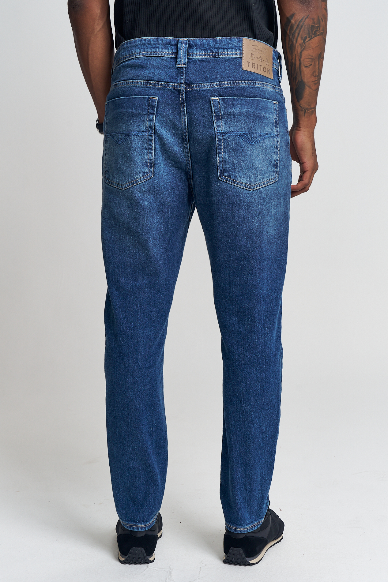 CALÇA JEANS NEW SLIM 42 INDIGO