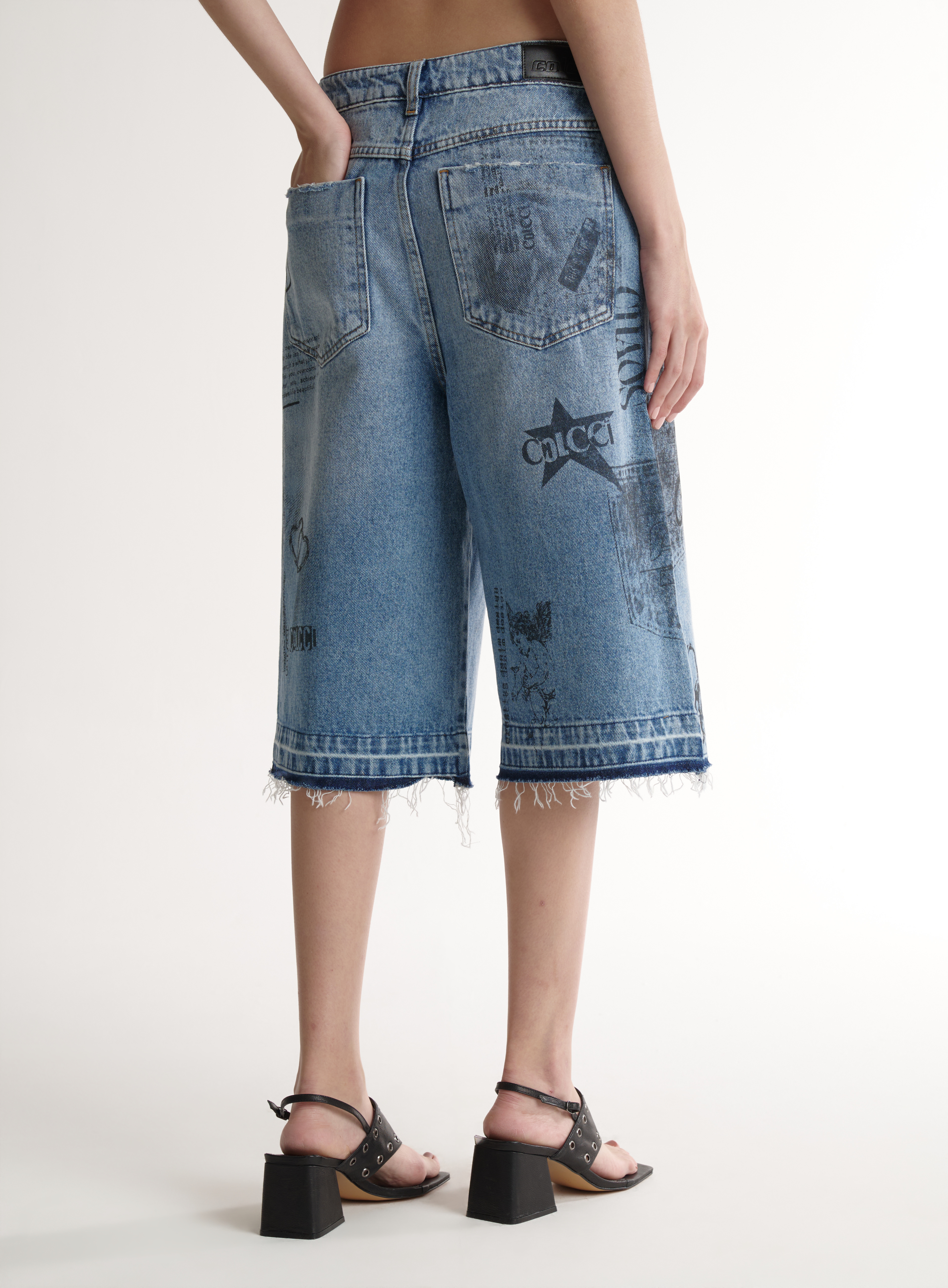 BERMUDA JEANS GIGI 34 INDIGO