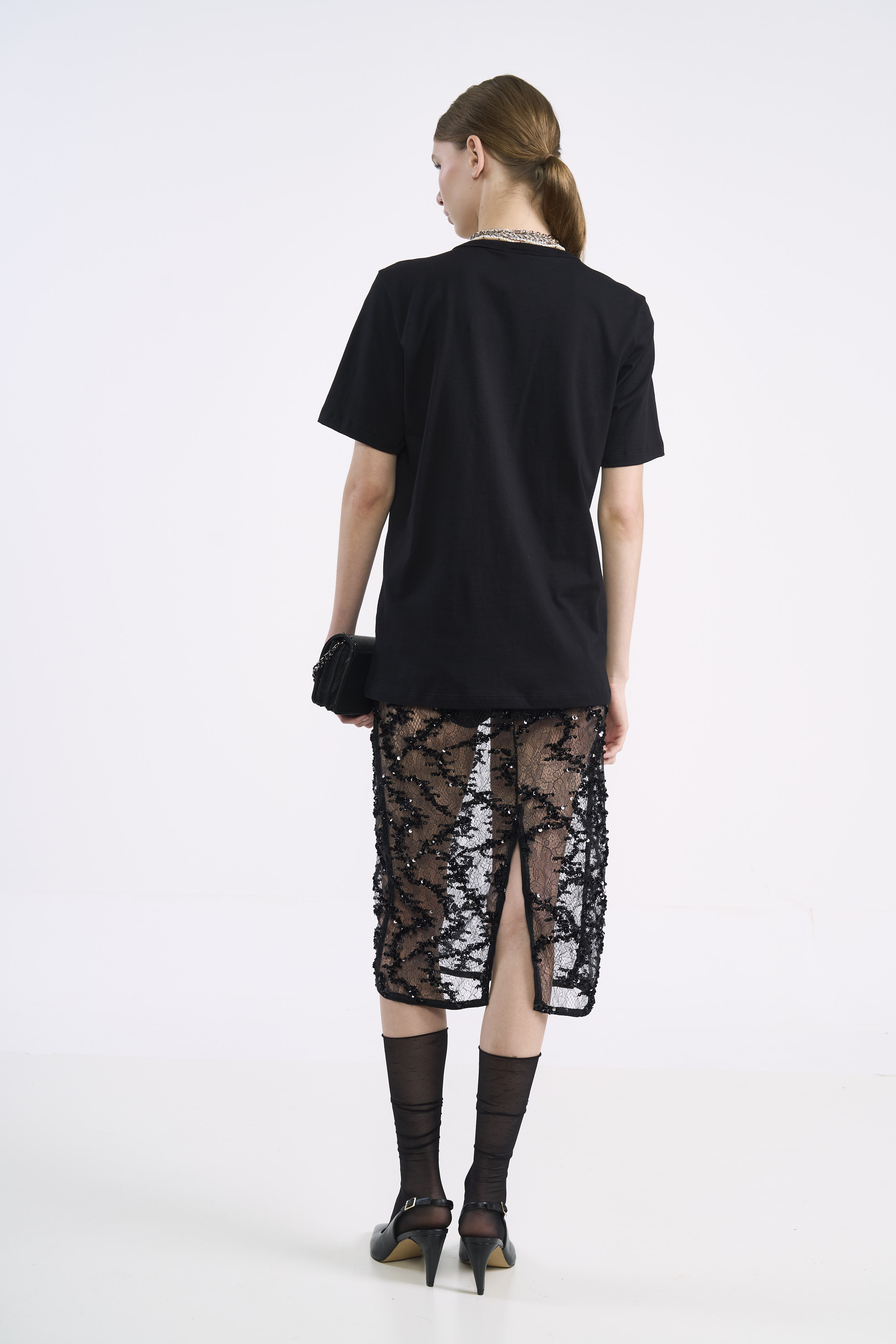 CAMISETA ESTAMPADA M PRETO