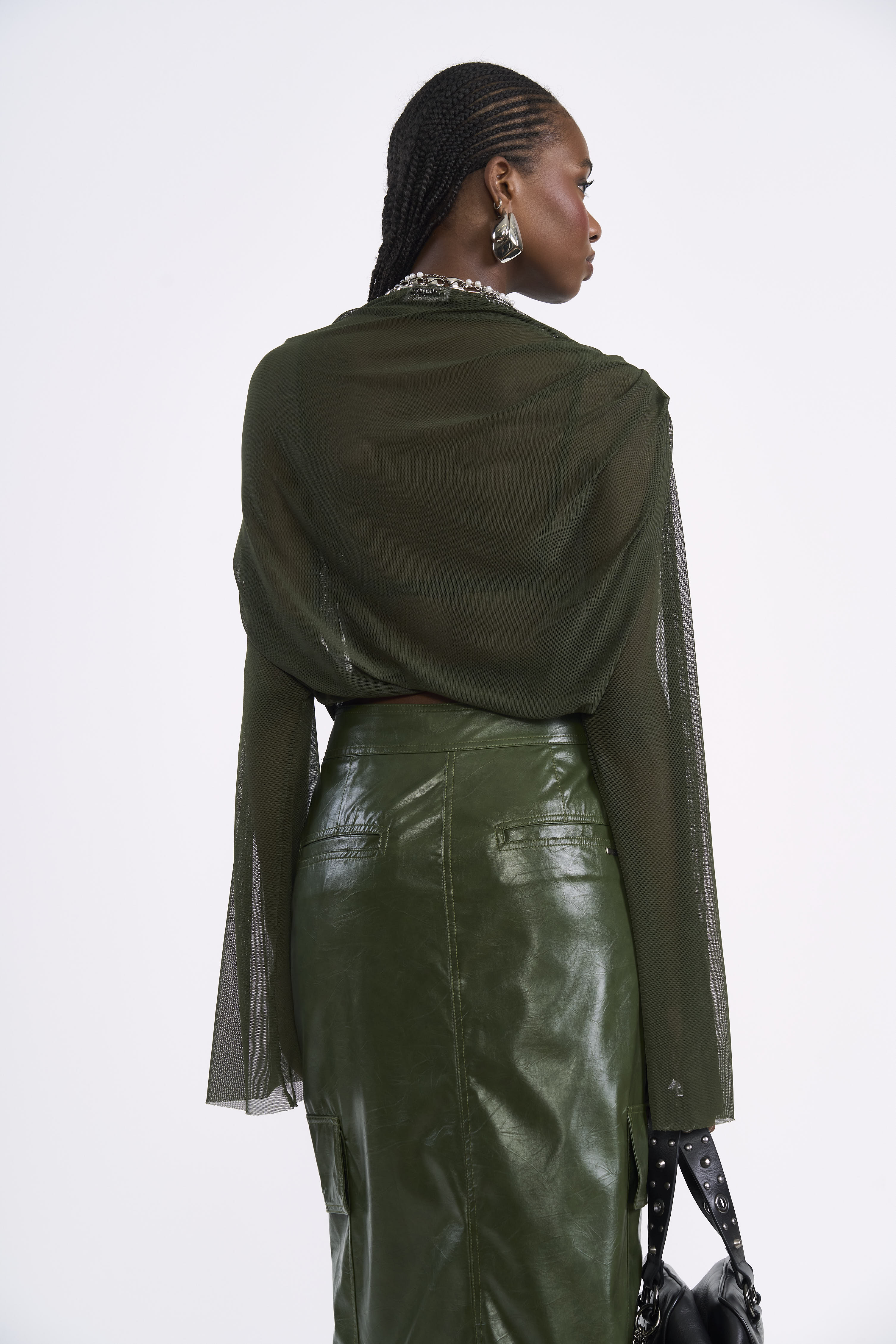 BLUSA TULE P VERDE ÉDEN