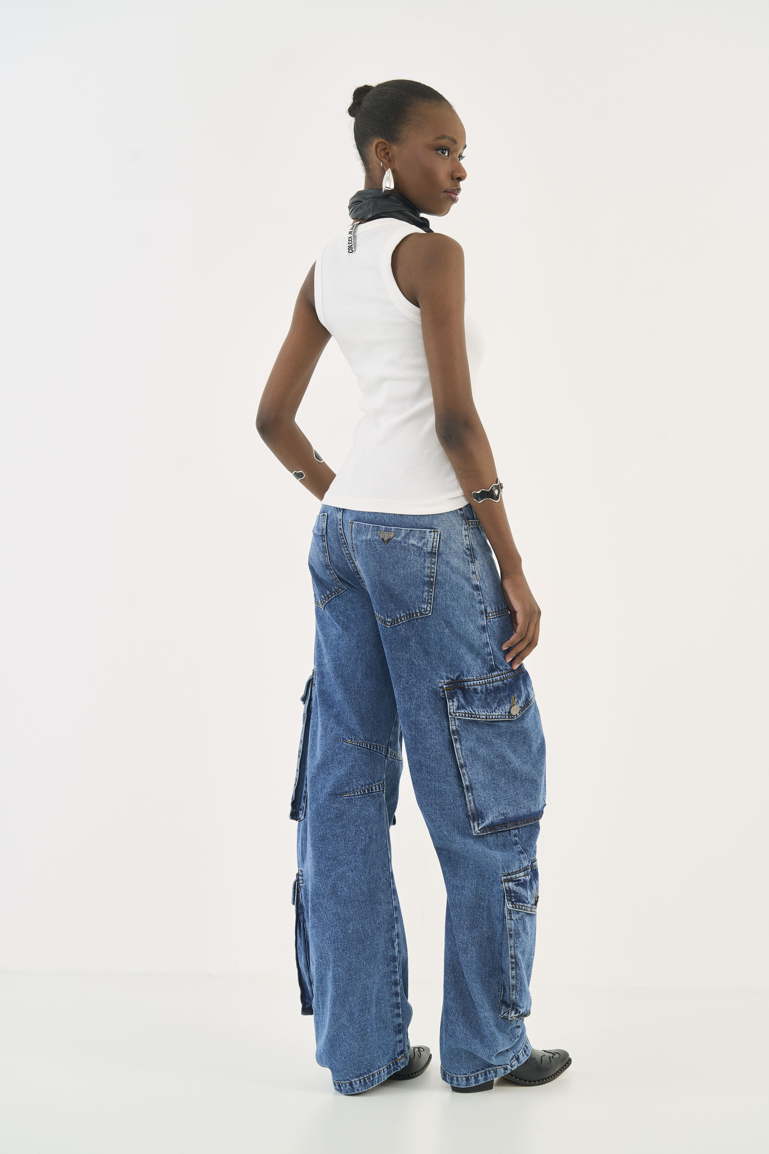 CALÇA JEANS BARCELONA 40 INDIGO