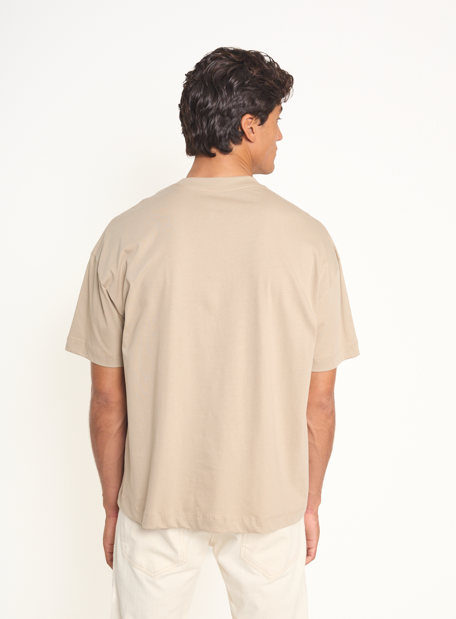 CAMISETA COLCCI M BEGE BISQUET