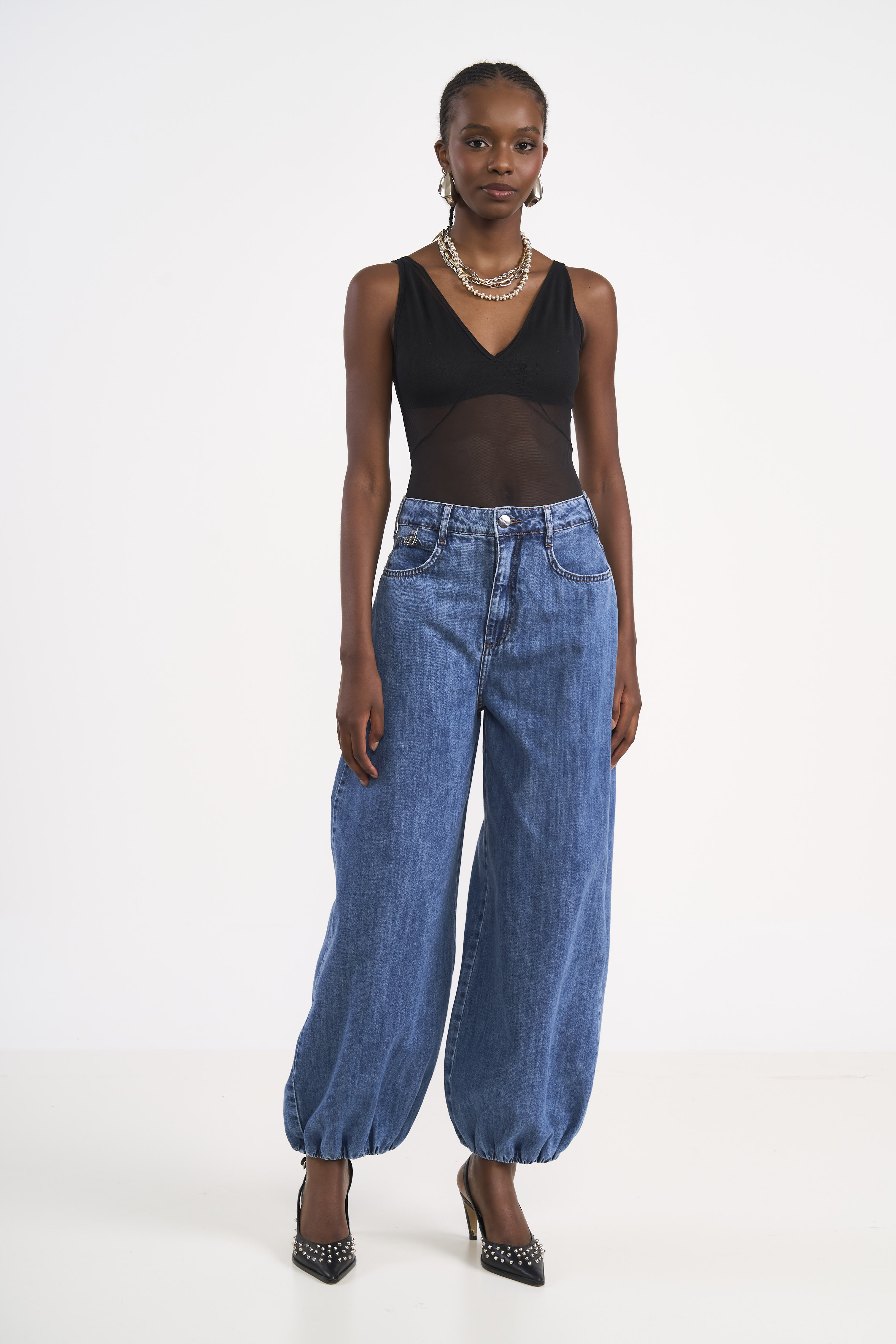 CALÇA JEANS JOANA 42 INDIGO