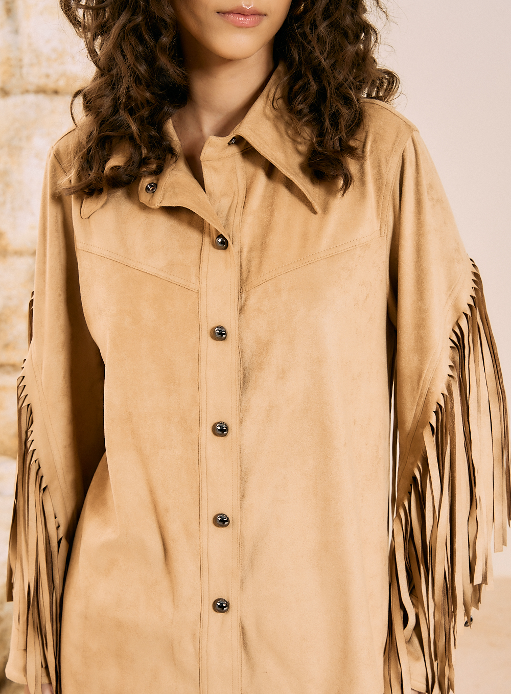 CAMISA SUEDE G BEGE EGIDO