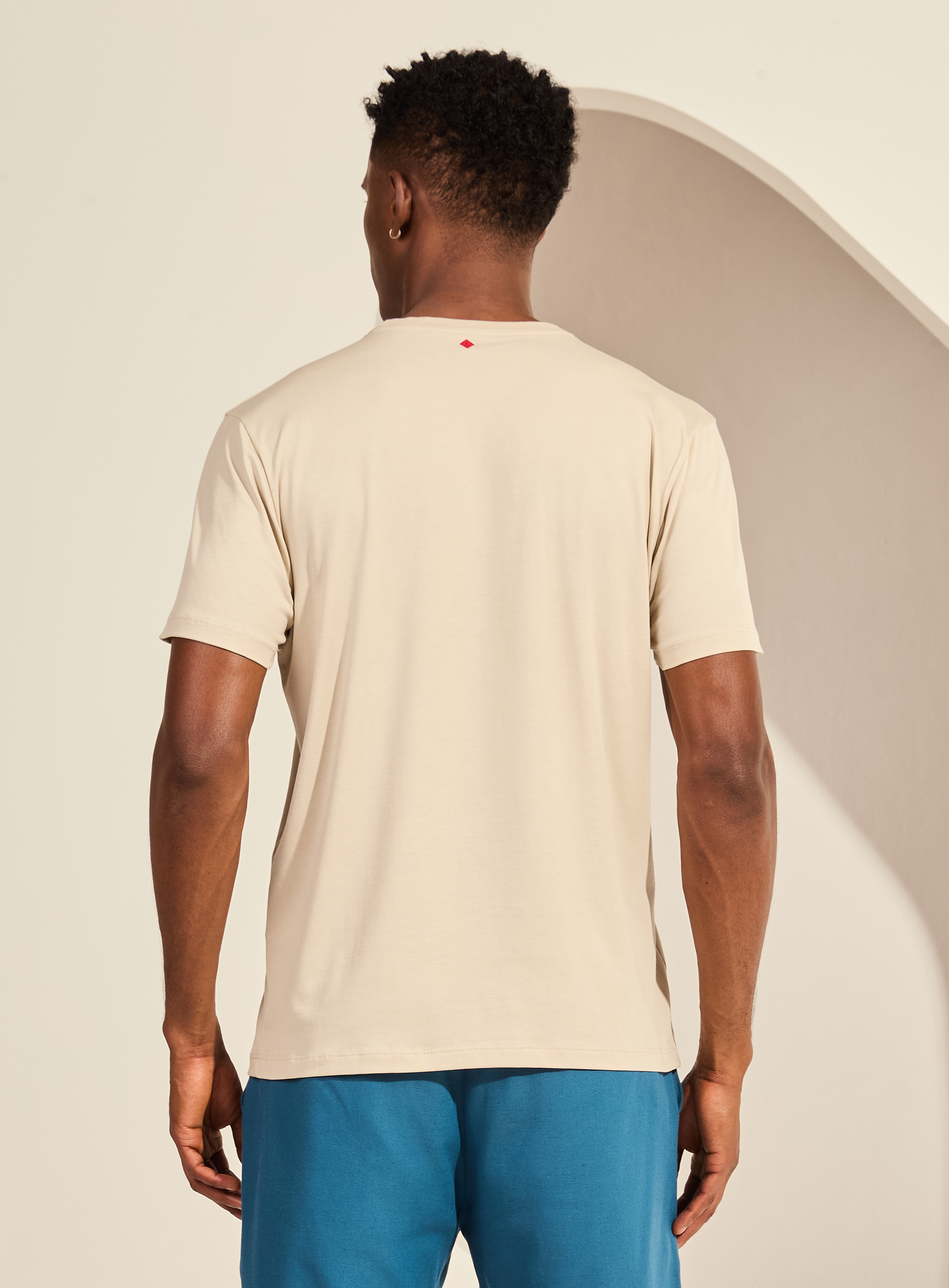 CAMISETA FORUM G BEGE ESQUILO