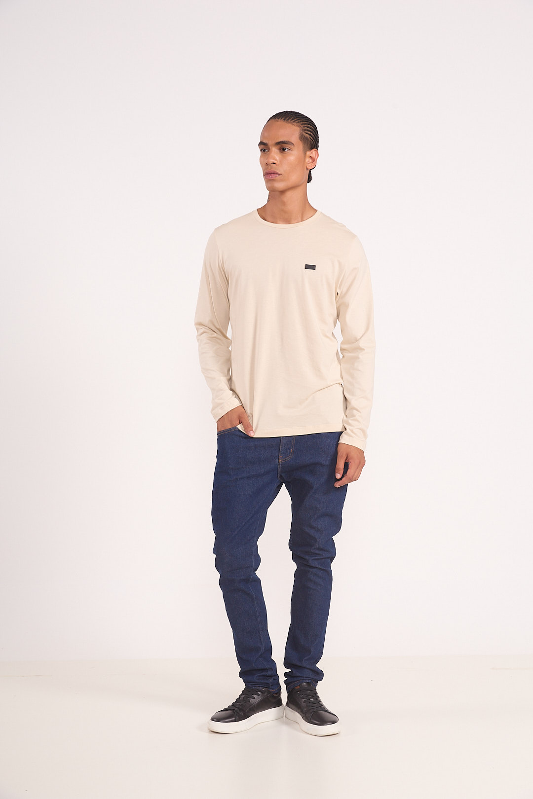 CAMISETA COLCCI G BEGE TAUPE