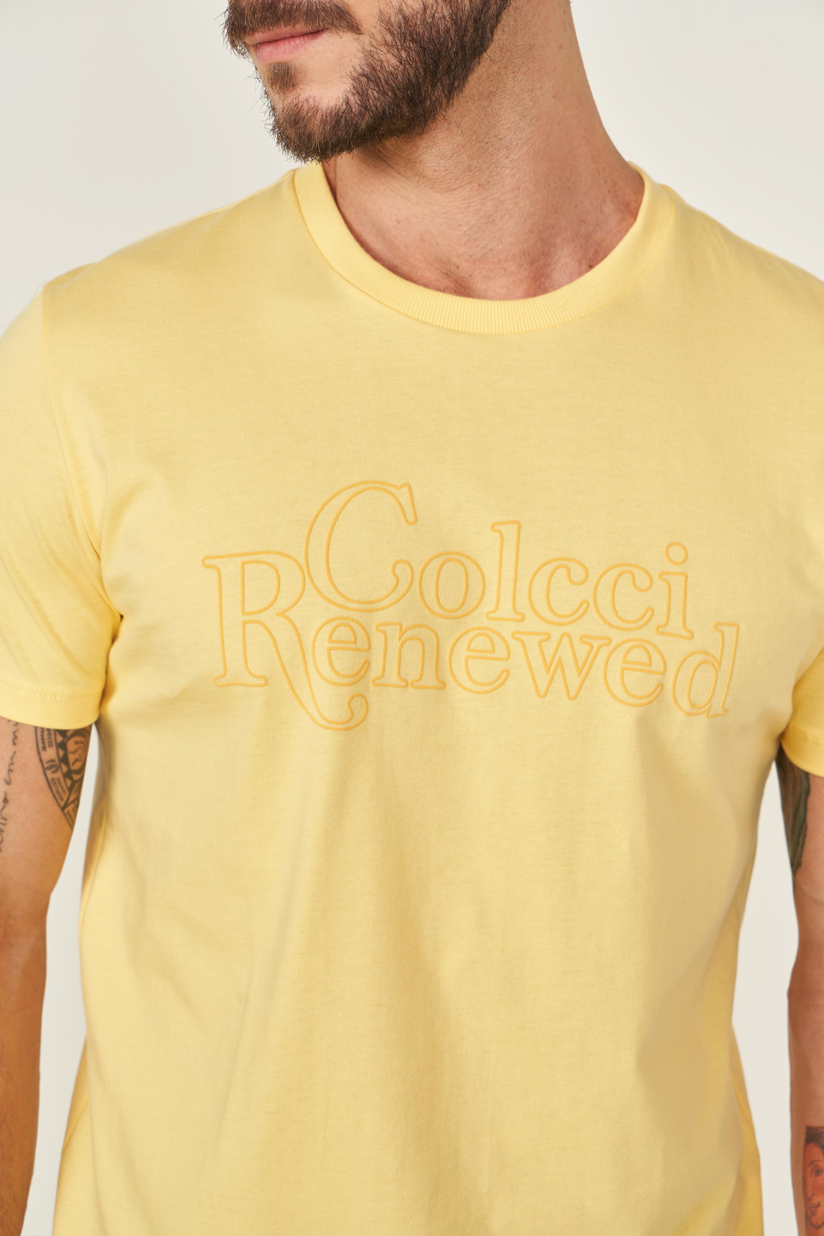 CAMISETA COLCCI G AMARELO CORNISH