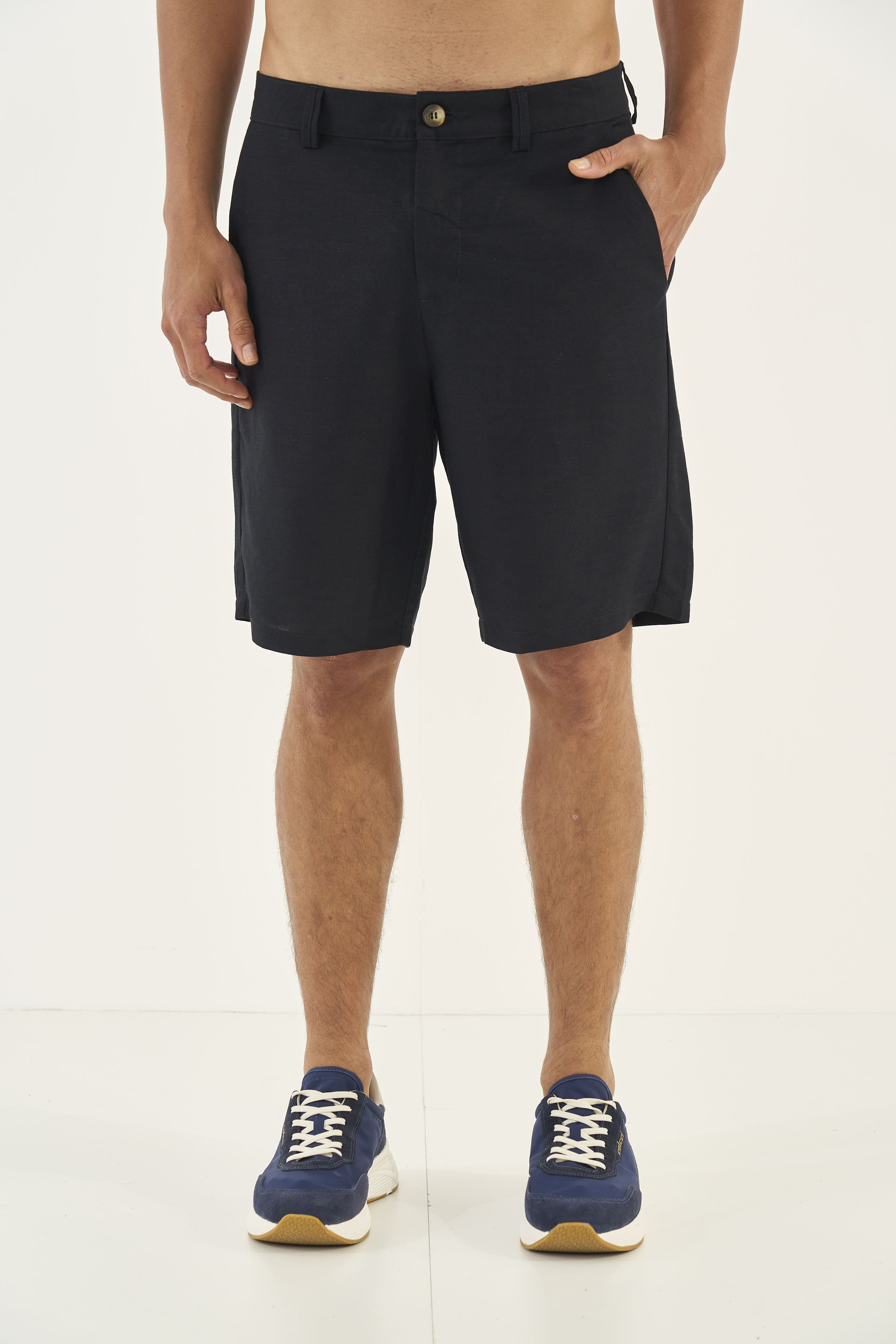 BERMUDA LINHO G PRETO
