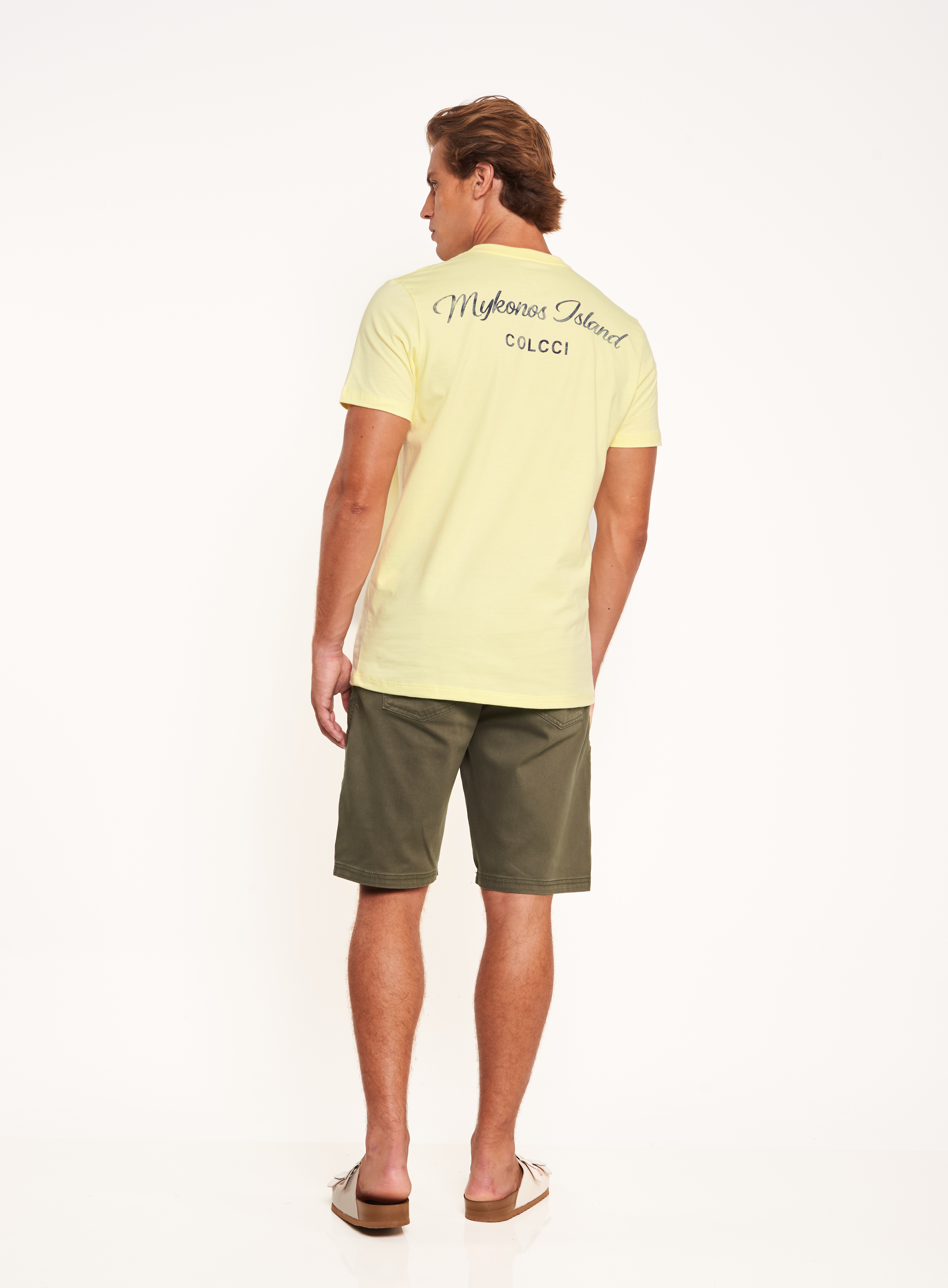 CAMISETA BORDADA G AMARELO SOLE