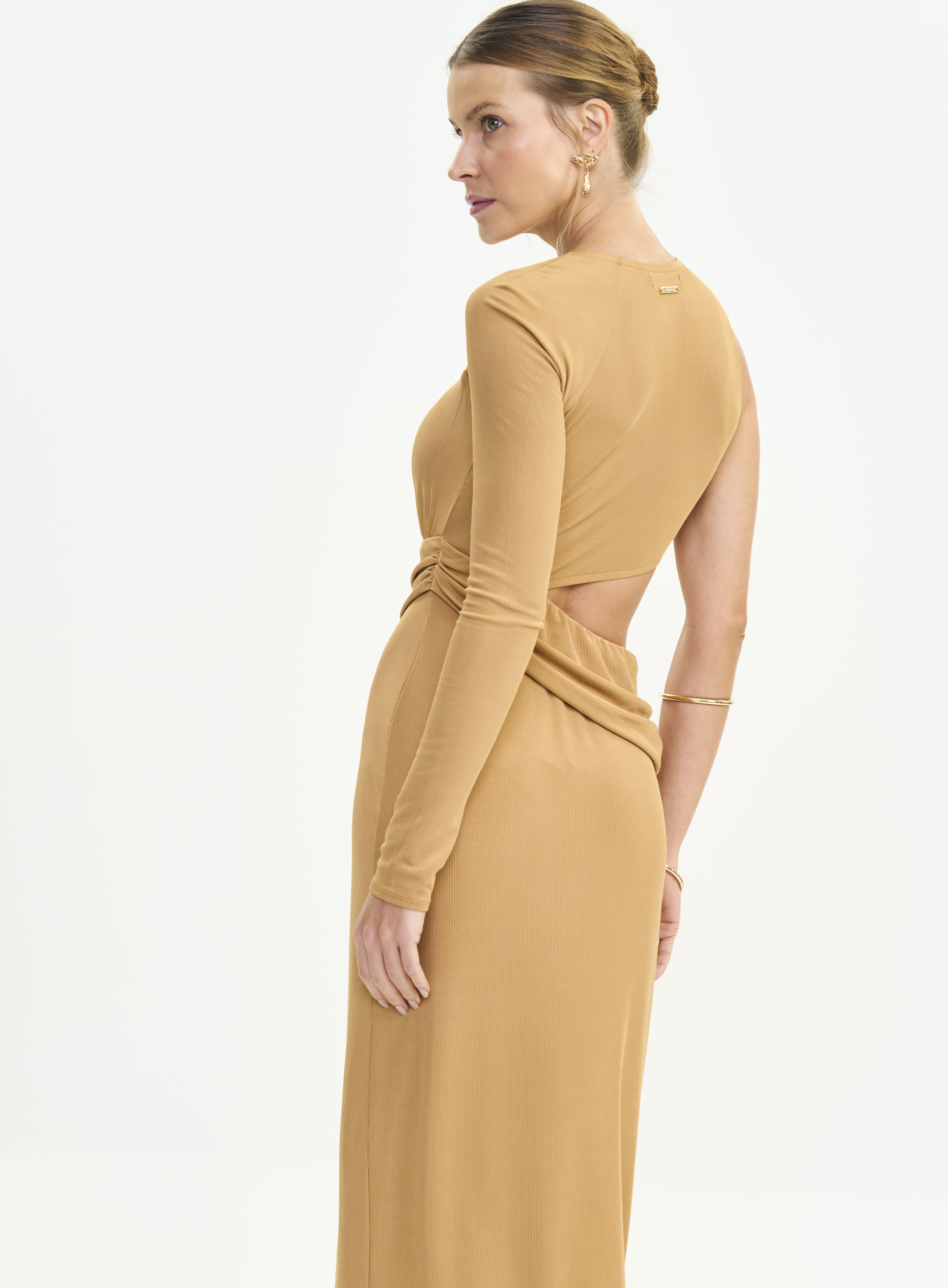 VESTIDO COLCCI M MARROM FEIJO