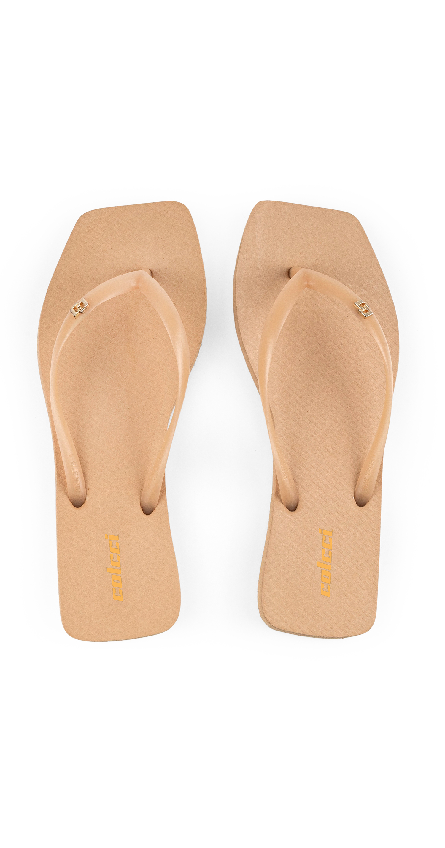 CHINELO FEM COLCCI METAL 33-34 BRANCO
