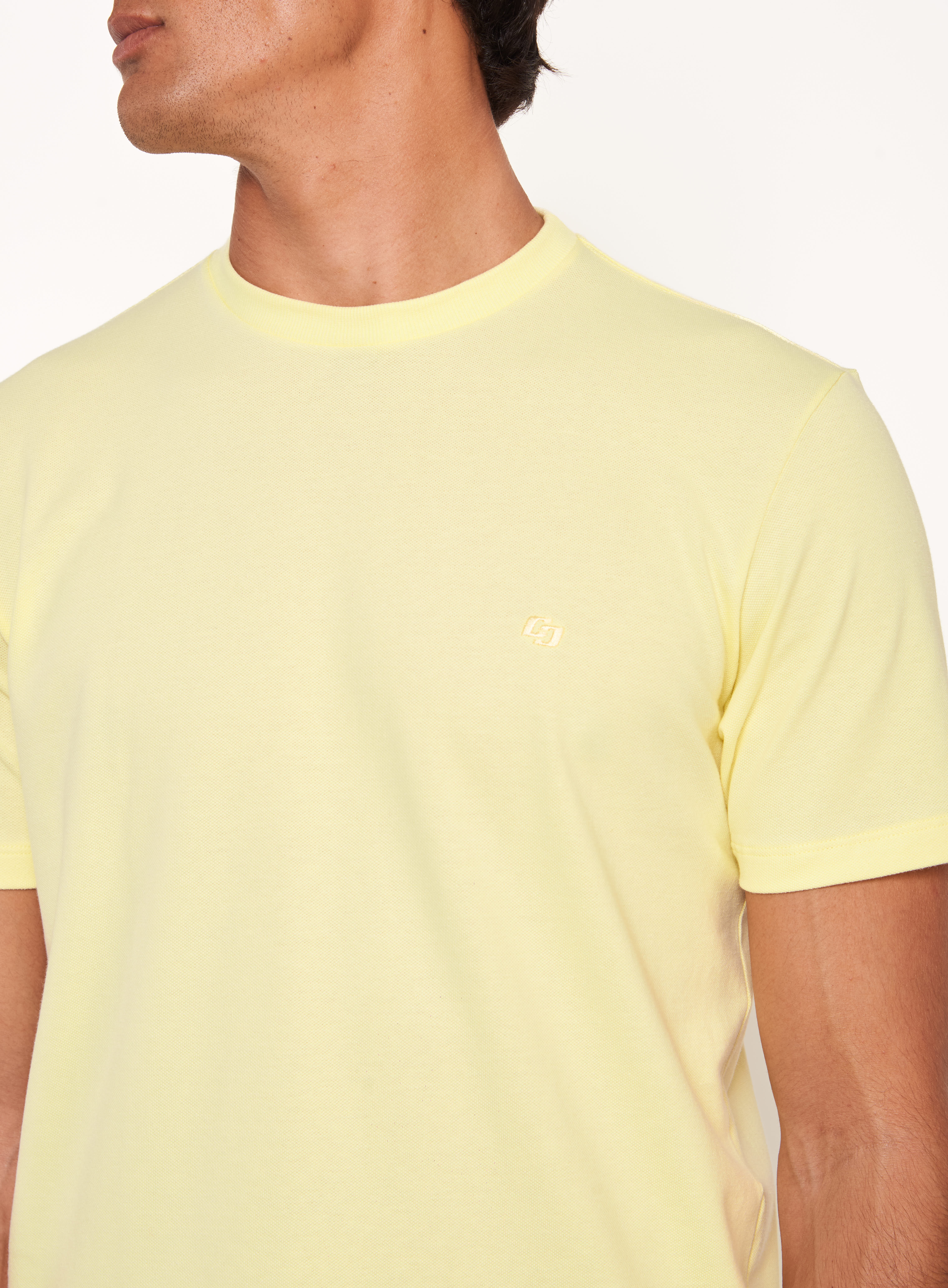 CAMISETA COLCCI G AMARELO SOLE