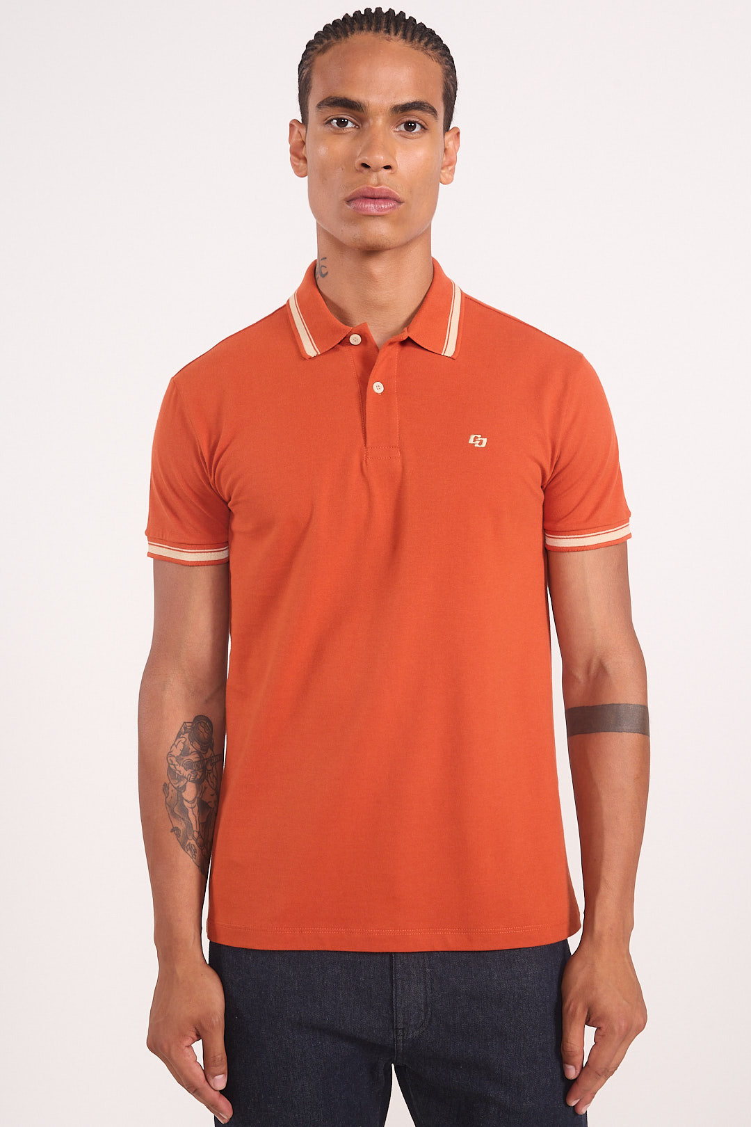 POLO COLCCI G LARANJA GINGER