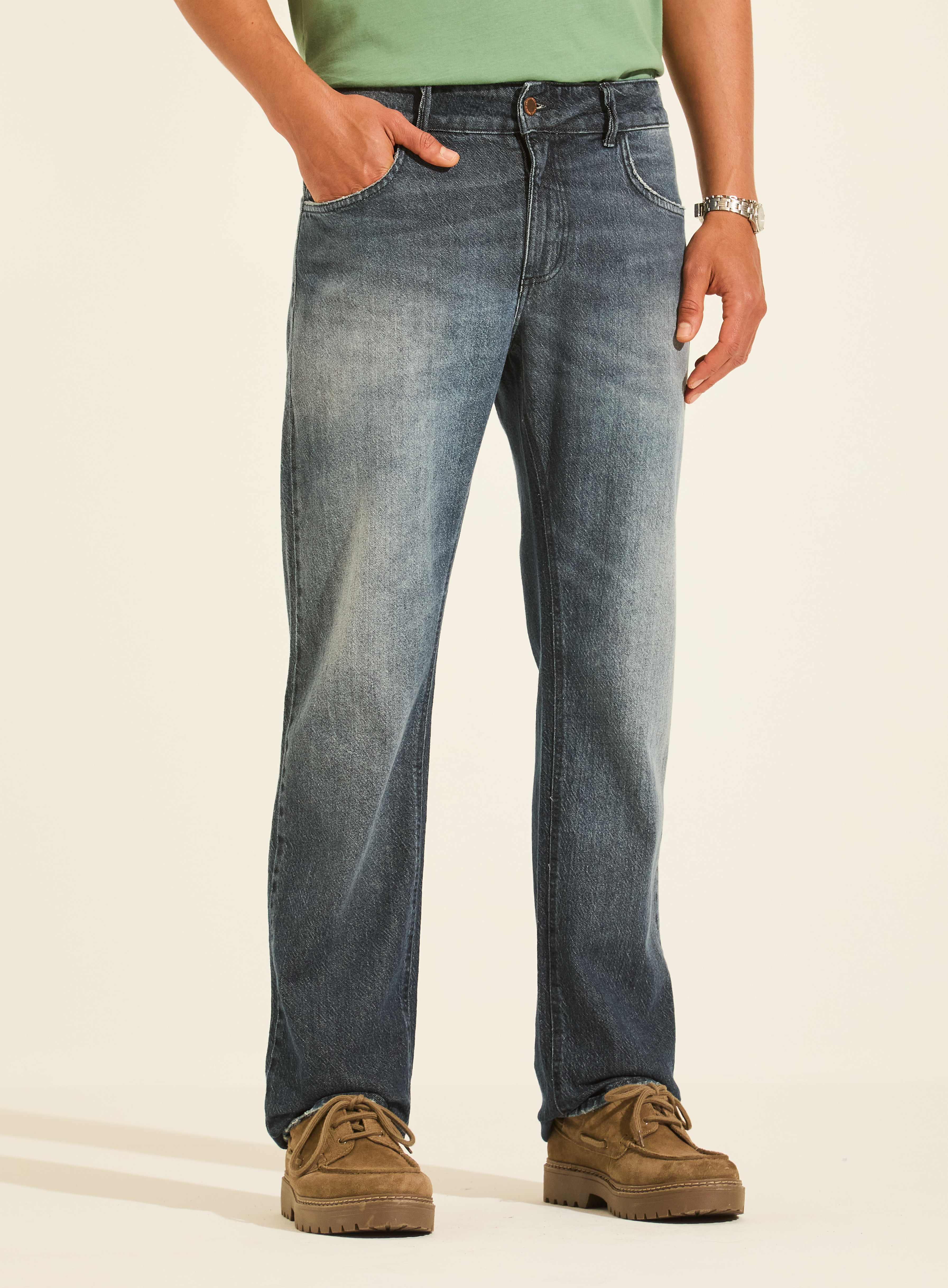 CALÇA JEANS PAUL REGULAR 38 INDIGO