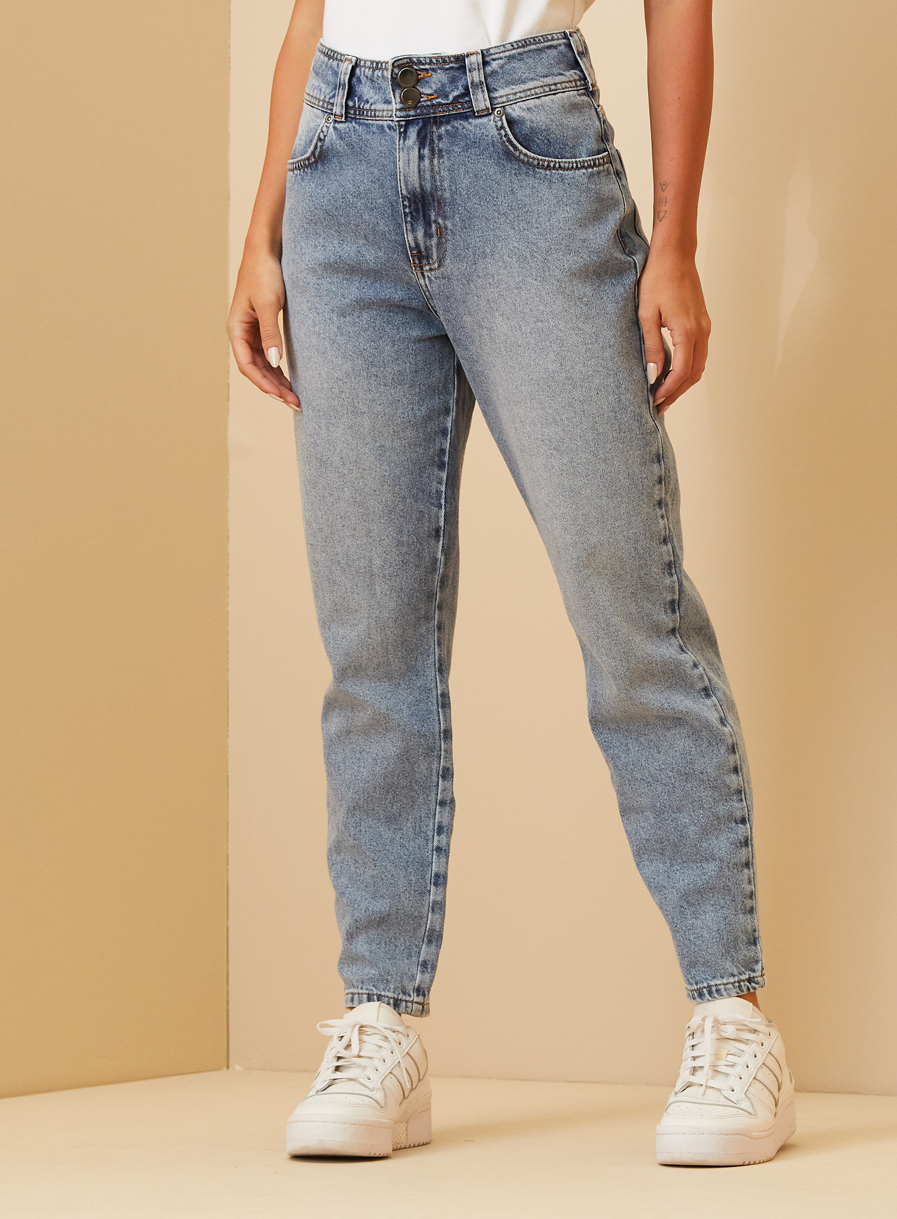 CALÇA JEANS AYLA 42 INDIGO