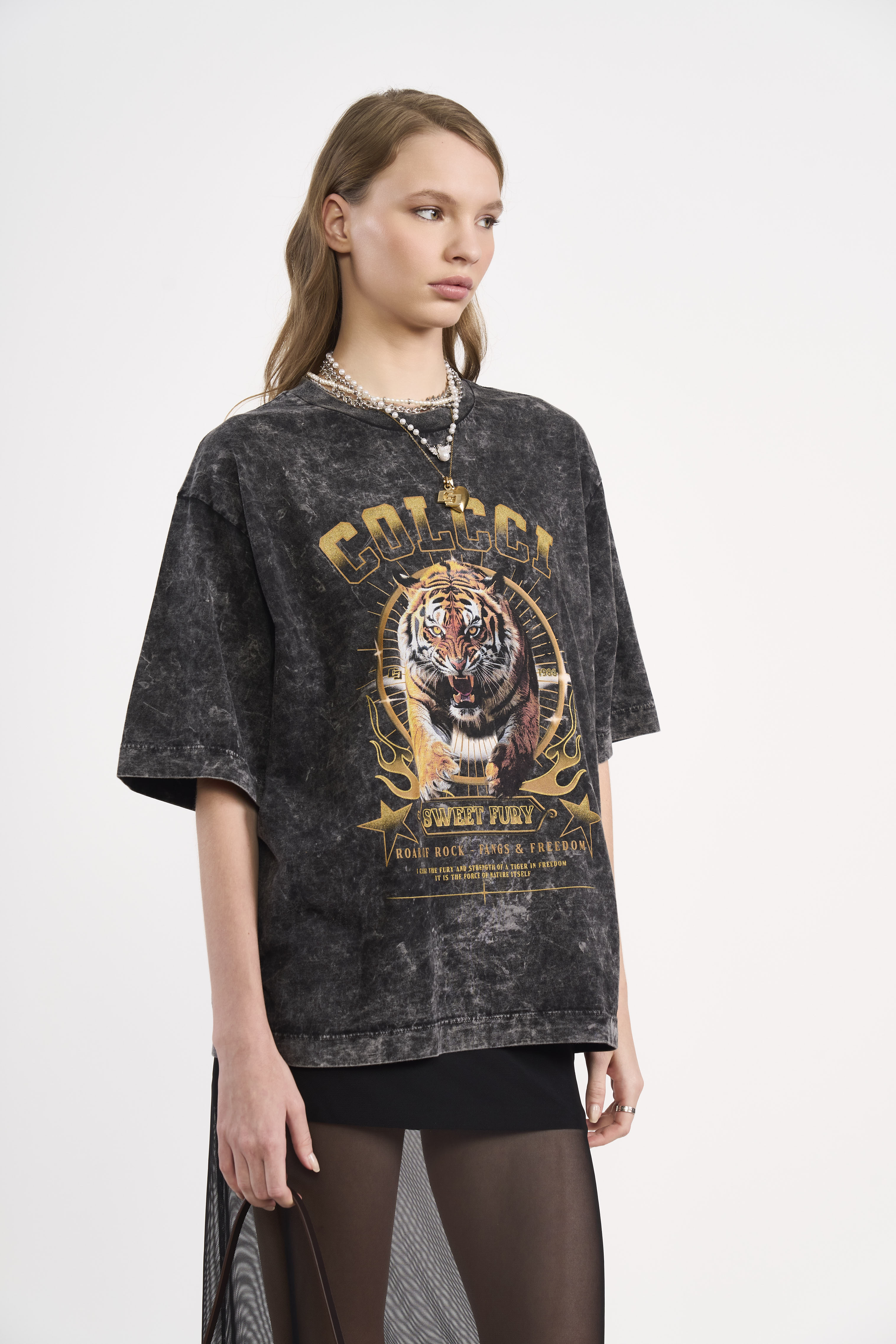 CAMISETA ESTAMPADA PP PRETO